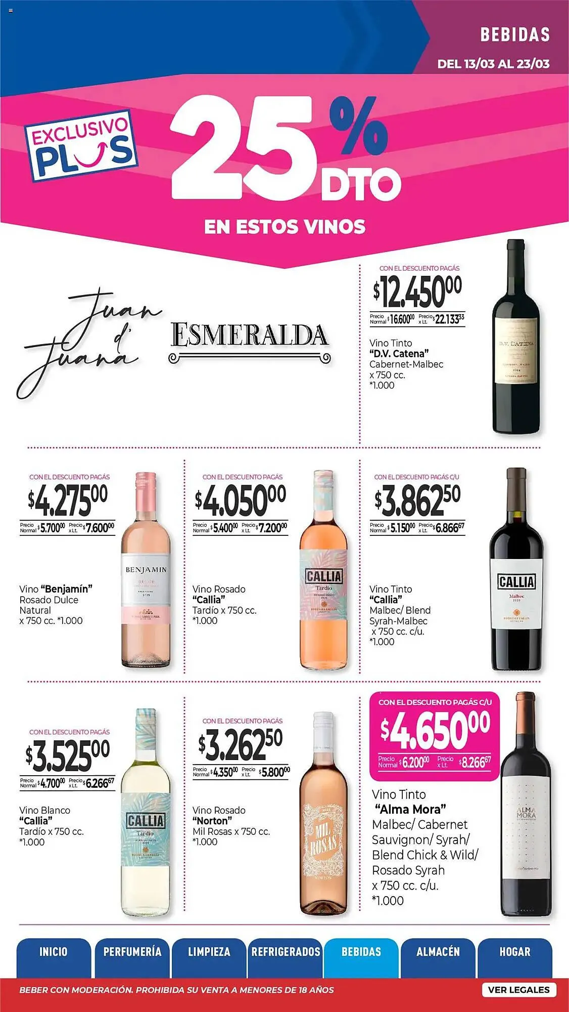 Ofertas de Catálogo La Anonima 13 de marzo al 23 de marzo 2025 - Página 19 del catálogo