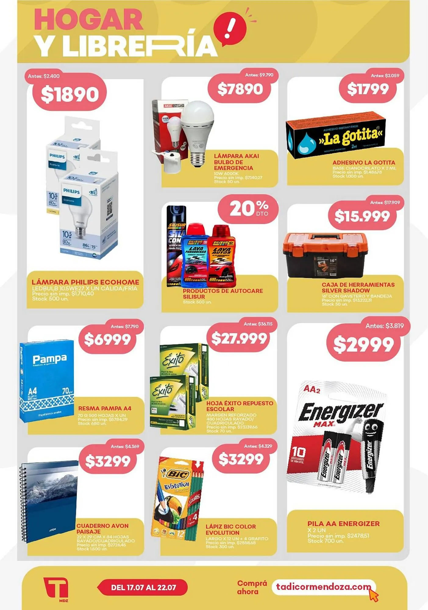 Ofertas de Catálogo Supermercados Tadicor 16 de julio al 24 de julio 2025 - Página 9 del catálogo