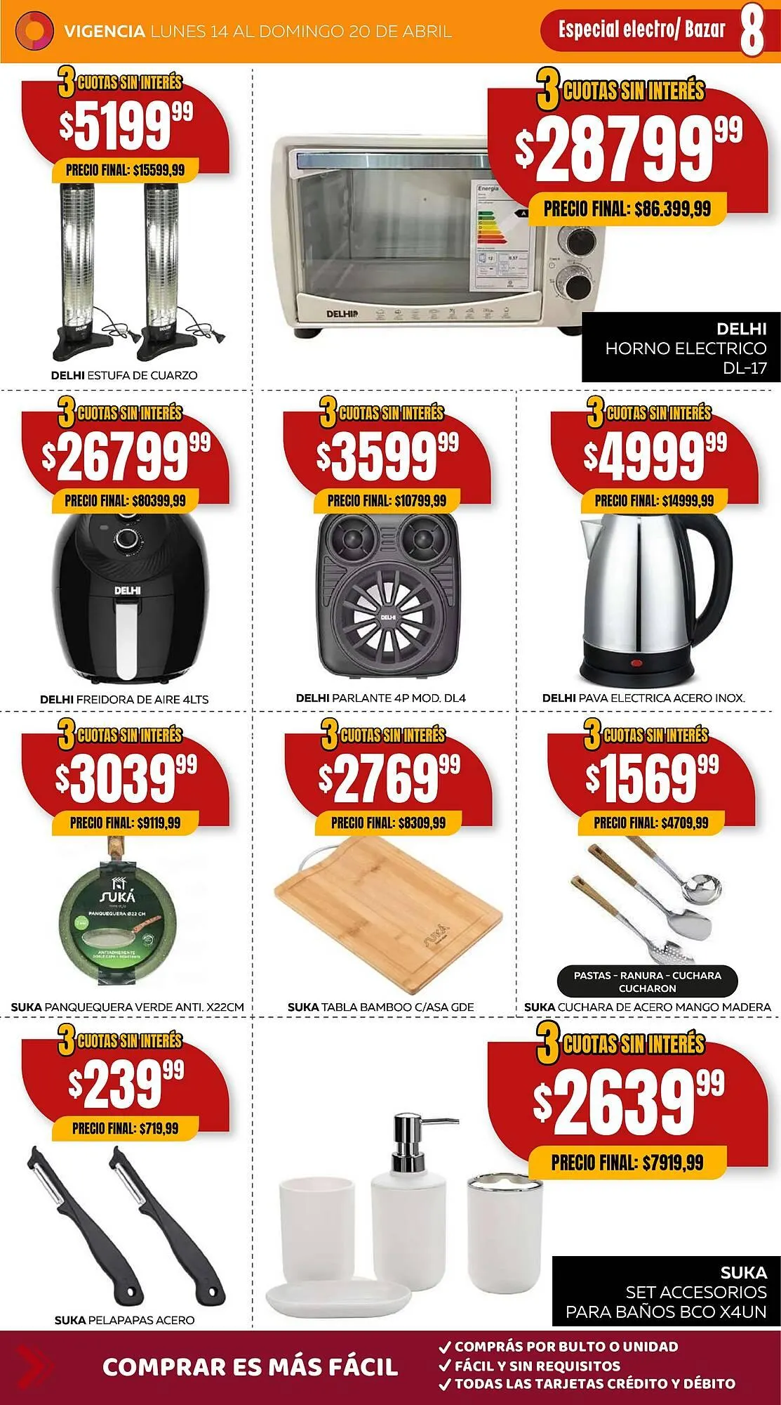 Ofertas de Catálogo Maxi Ofertas 14 de abril al 20 de abril 2025 - Página 8 del catálogo