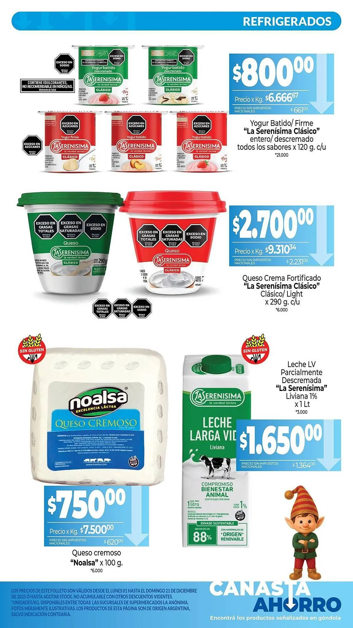 Ofertas de Catálogo La Anonima 1 de diciembre al 21 de diciembre 2025 - Página 7 del catálogo