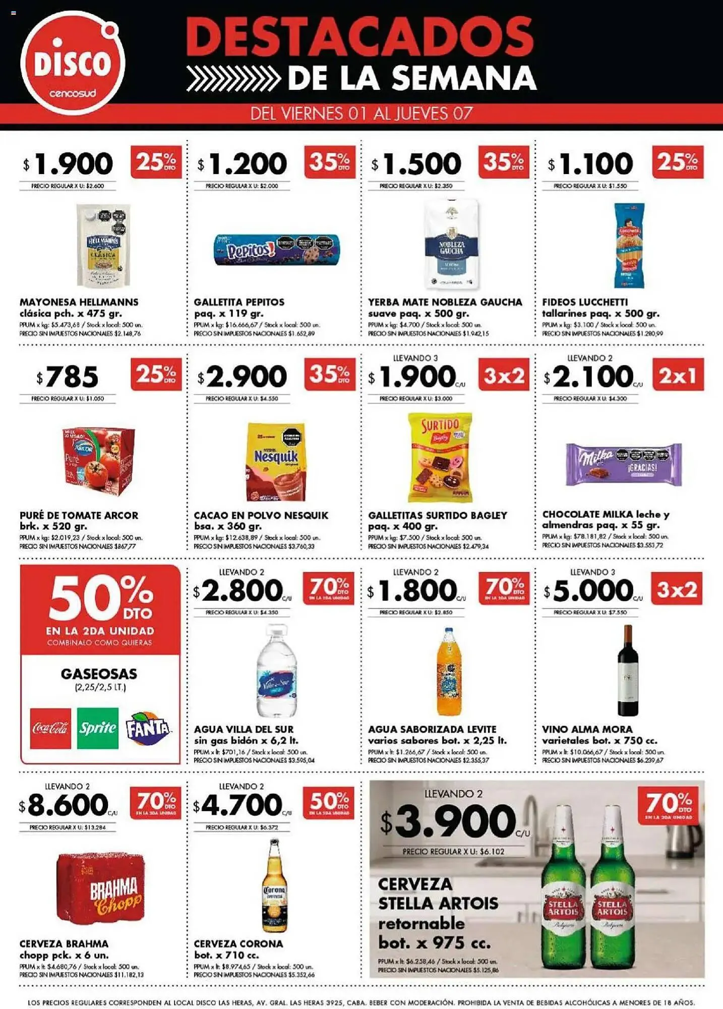 Ofertas de Catálogo Disco 1 de agosto al 7 de agosto 2025 - Página 1 del catálogo