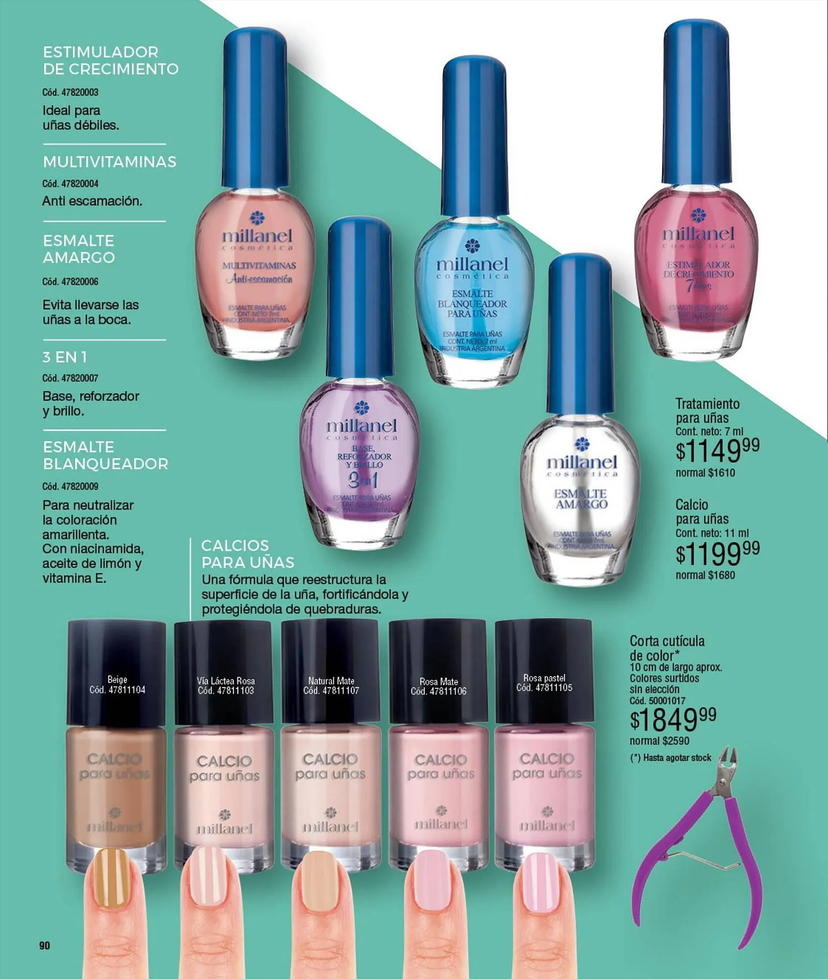 Ofertas de Catálogo Millanel Cosmética 18 de septiembre al 15 de octubre 2023 - Página 90 del catálogo