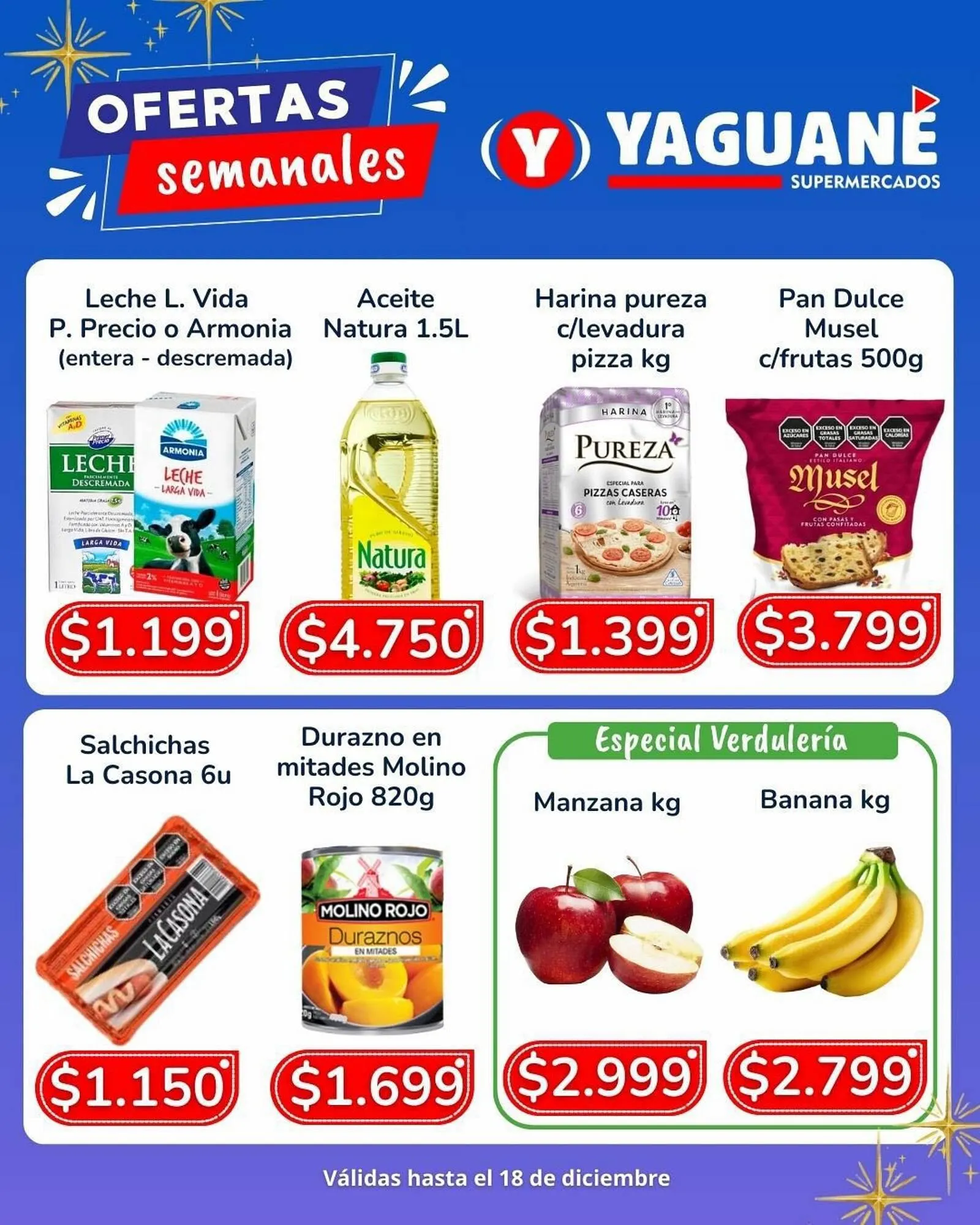 Ofertas de Catálogo Yaguane Supermercados 12 de diciembre al 18 de diciembre 2025 - Página 3 del catálogo