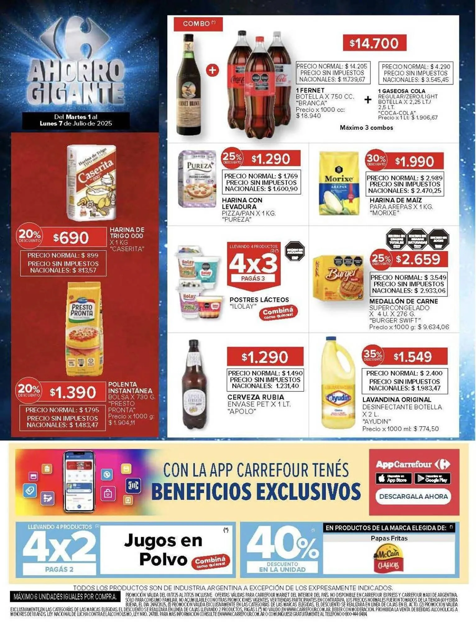 Ofertas de Catálogo Carrefour 1 de julio al 8 de julio 2025 - Página 46 del catálogo