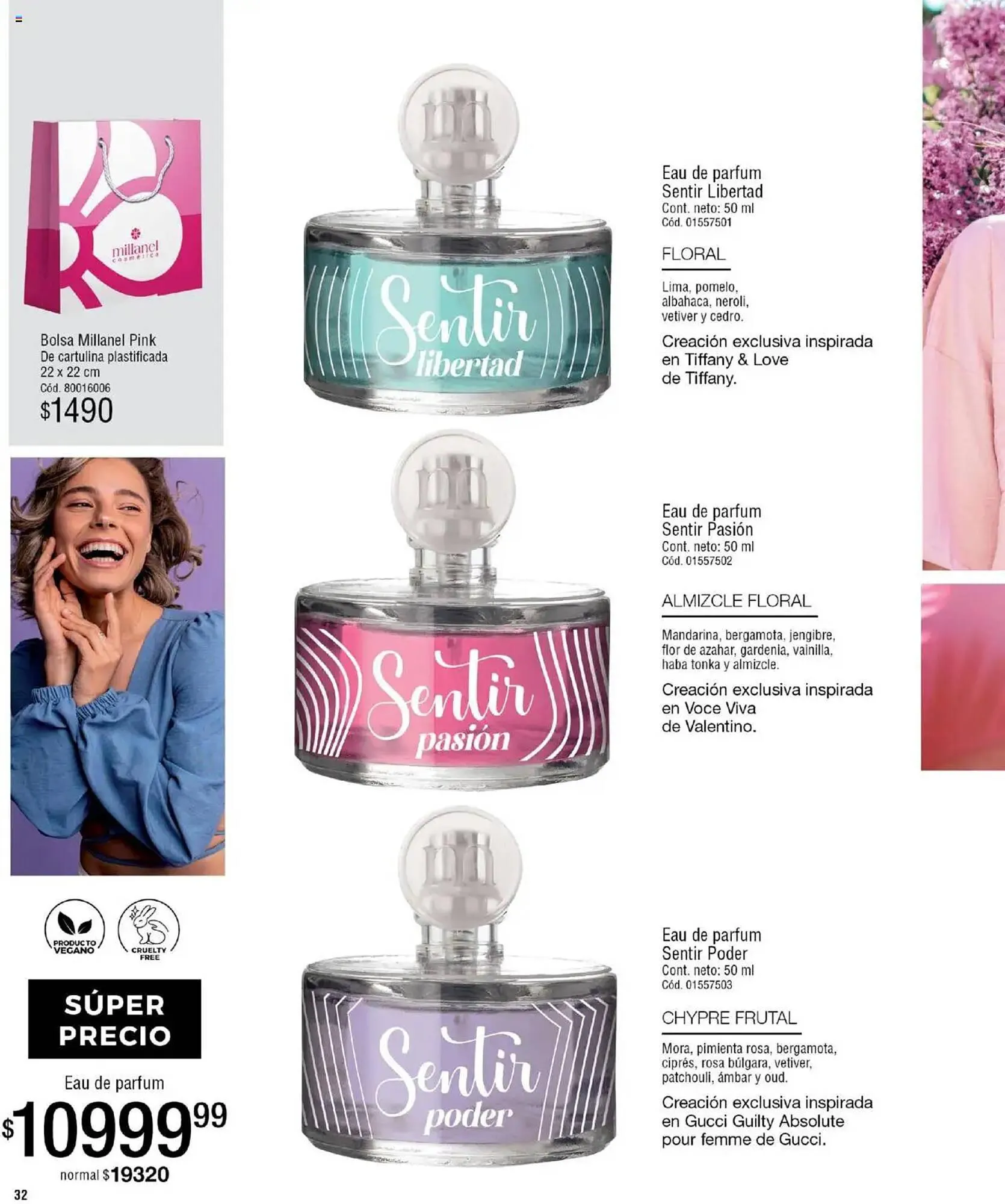Ofertas de Catálogo Millanel Cosmética 31 de marzo al 27 de abril 2025 - Página 32 del catálogo