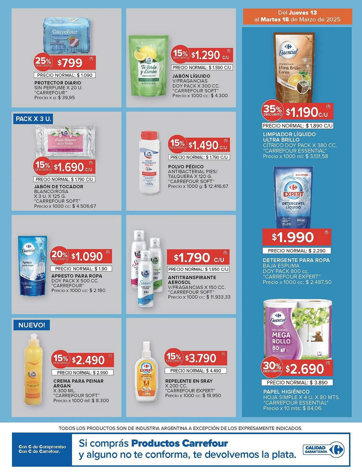 Ofertas de Catálogo Carrefour 13 de marzo al 18 de marzo 2025 - Página 8 del catálogo