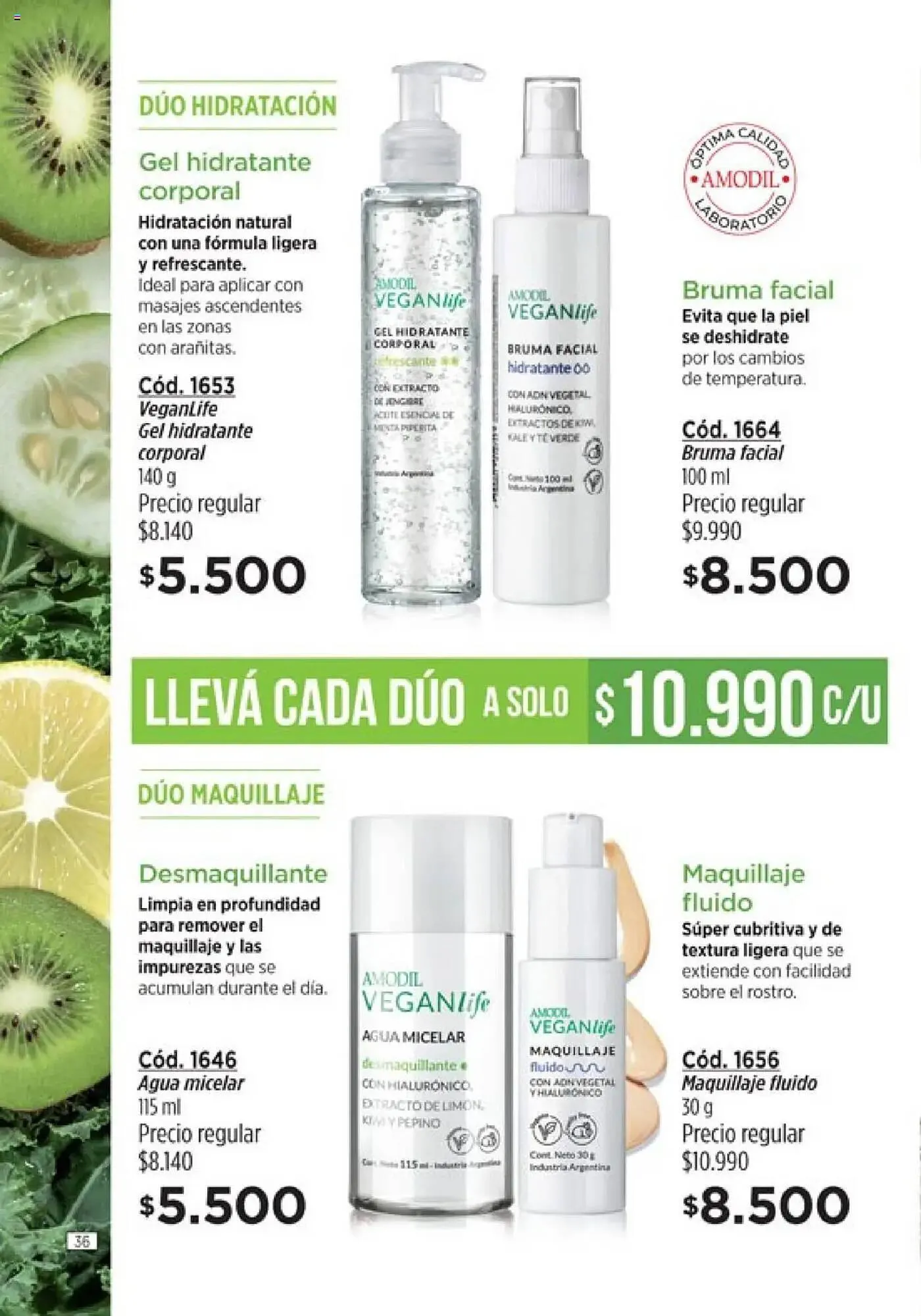 Ofertas de Catálogo Amodil 3 de mayo al 18 de mayo 2025 - Página 36 del catálogo