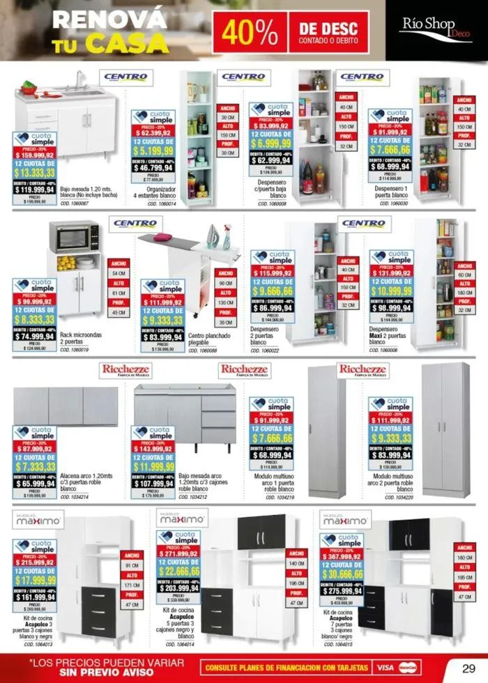 Ofertas de Ofertas Rio Shop Deco 20 de agosto al 3 de septiembre 2024 - Página 21 del catálogo