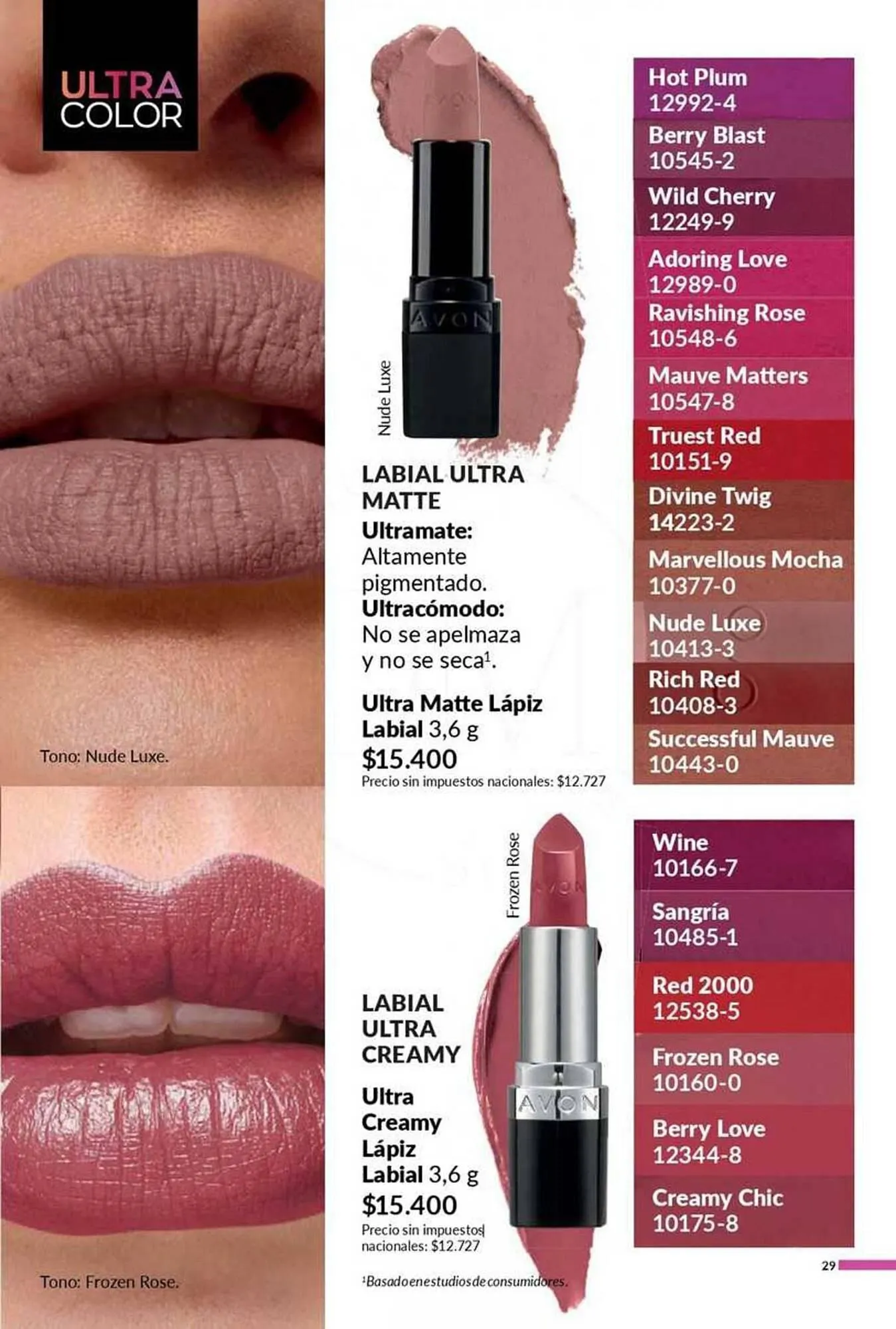 Ofertas de Catálogo Avon 30 de septiembre al 30 de noviembre 2025 - Página 29 del catálogo