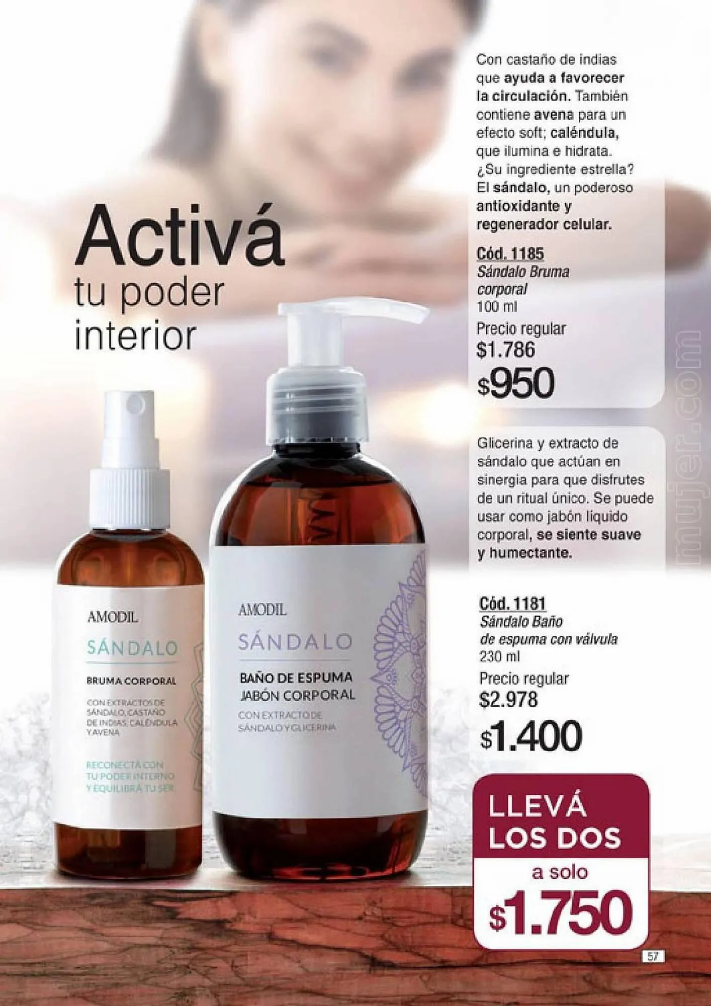 Ofertas de Catálogo Amodil 10 de agosto al 4 de septiembre 2023 - Página 57 del catálogo