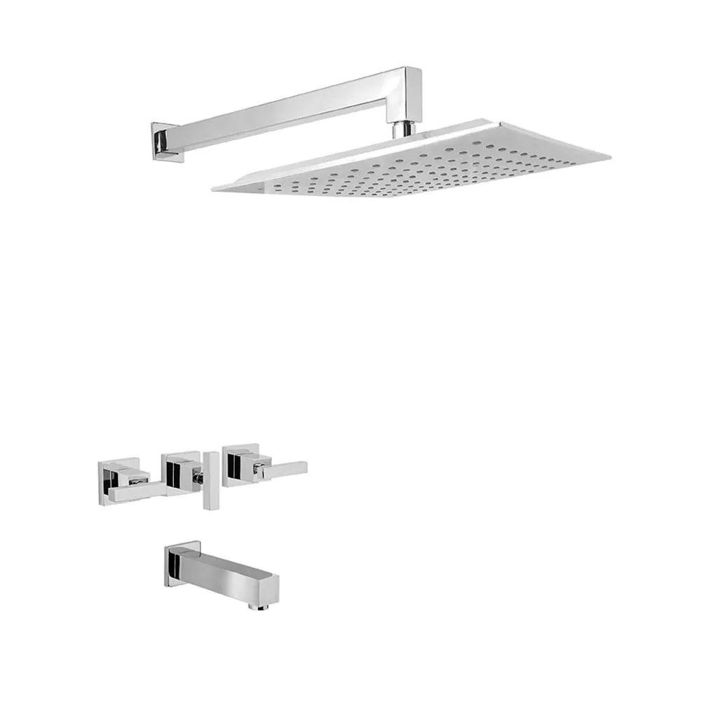 Ducha de Embutir Con Transferencia Cromo Castilla Peirano - Easy | Construcción, Renovación, Deco y Diseño para tu Casa