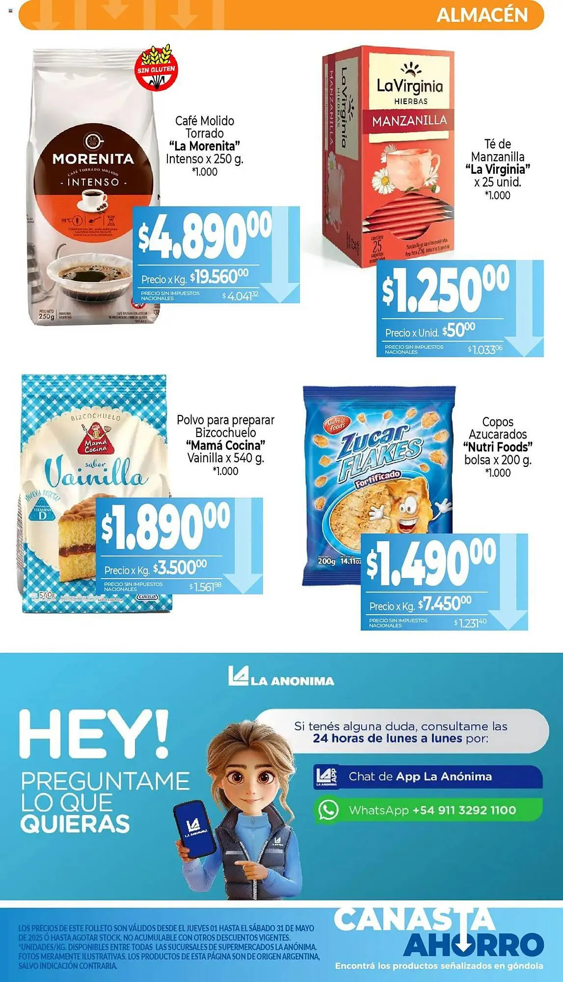 Ofertas de Catálogo La Anonima 1 de mayo al 31 de mayo 2025 - Página 8 del catálogo