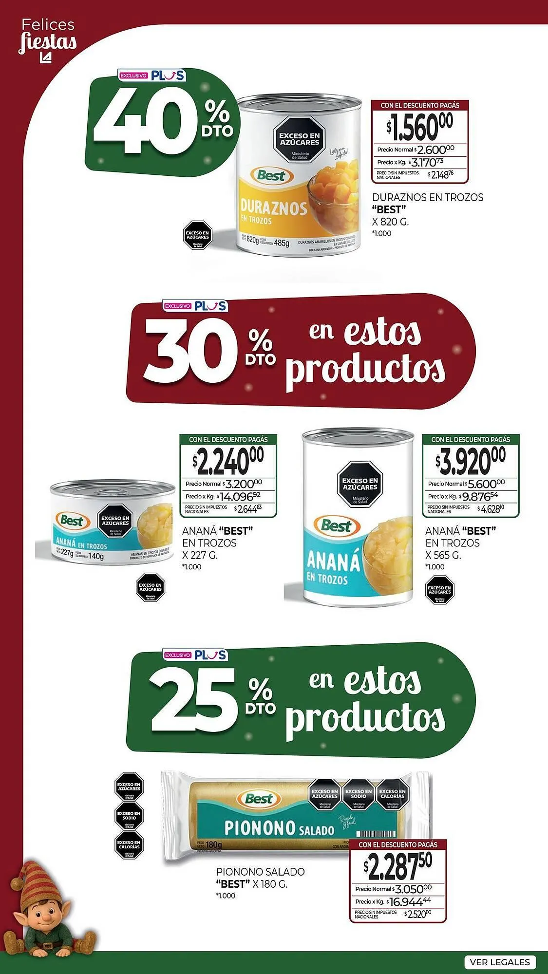 Ofertas de Catálogo La Anonima 4 de diciembre al 17 de diciembre 2025 - Página 22 del catálogo
