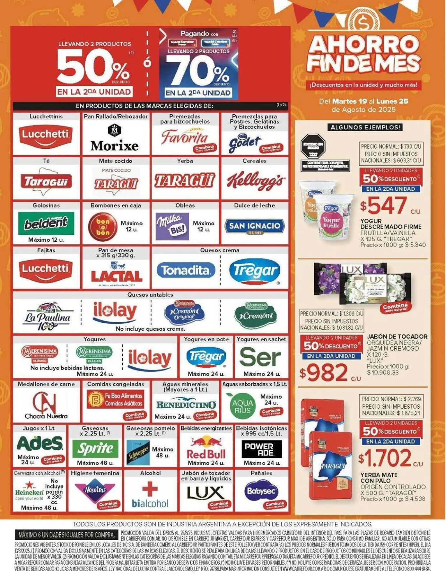 Ofertas de Catálogo Carrefour 19 de agosto al 26 de agosto 2025 - Página 9 del catálogo