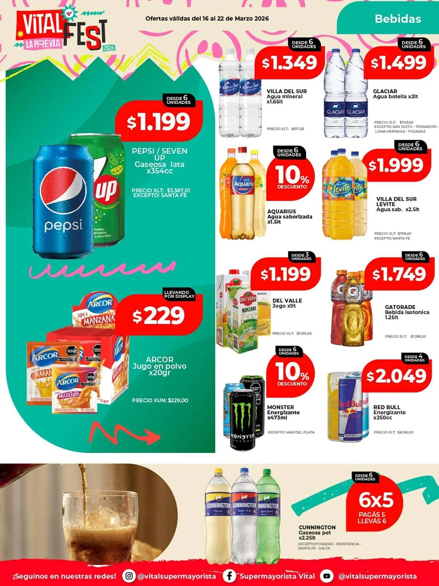 Ofertas de Catálogo Supermayorista Vital 16 de marzo al 22 de marzo 2026 - Página 18 del catálogo