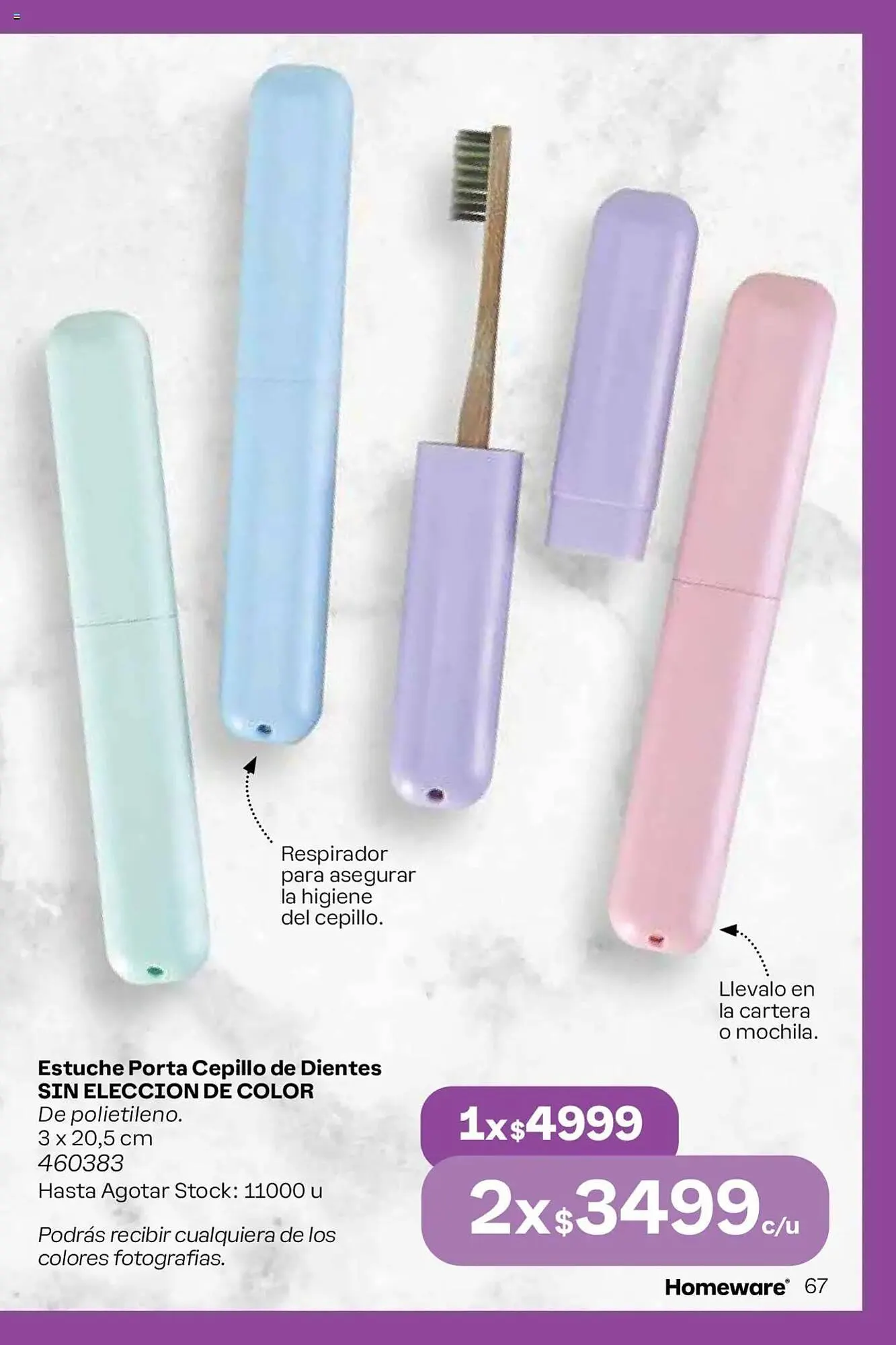 Ofertas de Catálogo Tupperware 29 de noviembre al 2 de diciembre 2024 - Página 67 del catálogo