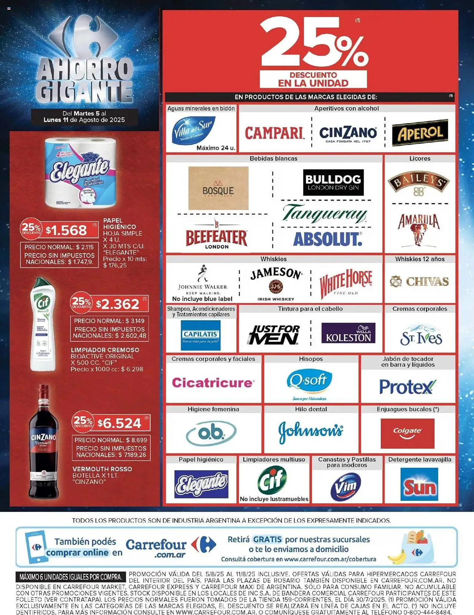 Ofertas de Catálogo Carrefour 5 de agosto al 12 de agosto 2025 - Página 8 del catálogo