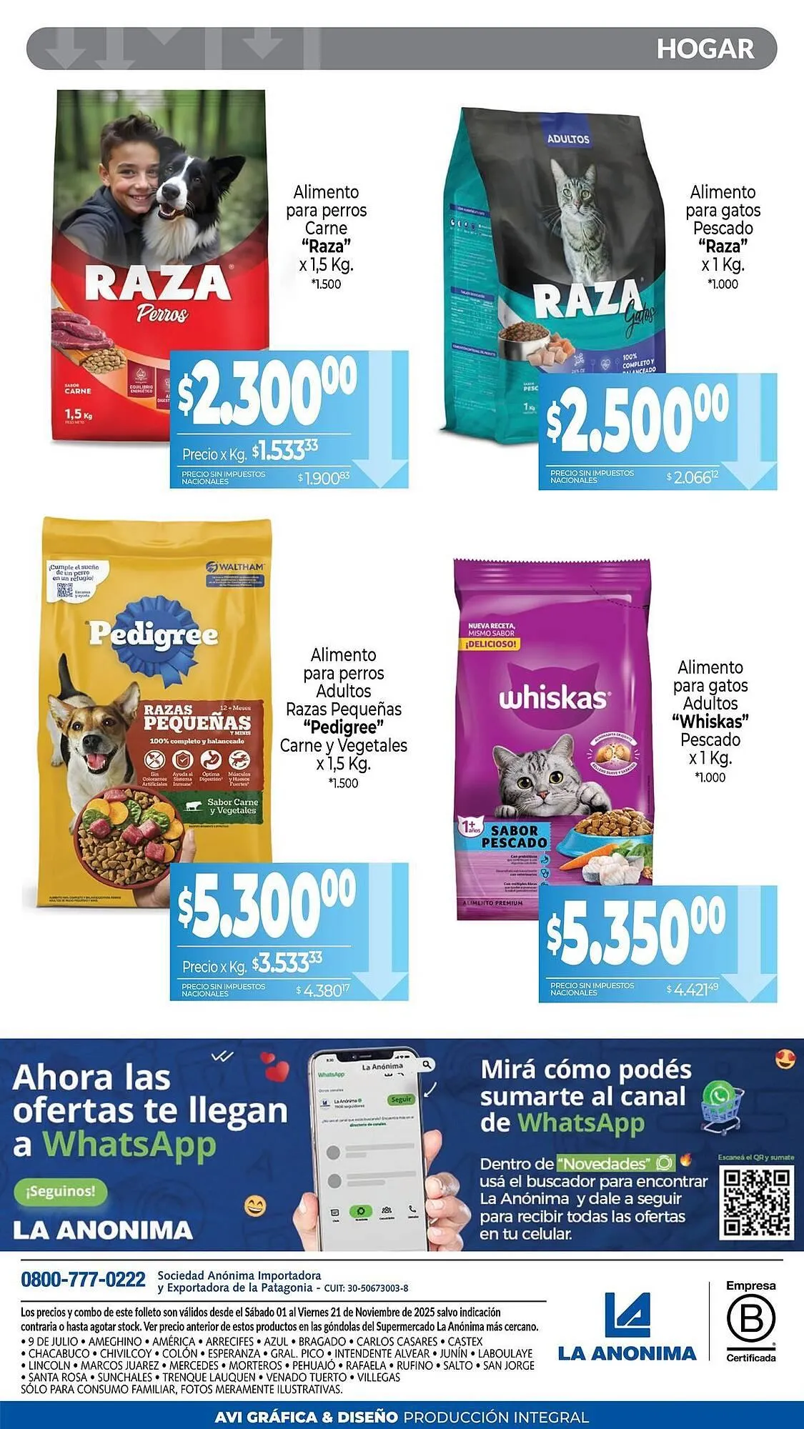 Ofertas de Catálogo La Anonima 1 de noviembre al 21 de noviembre 2025 - Página 11 del catálogo