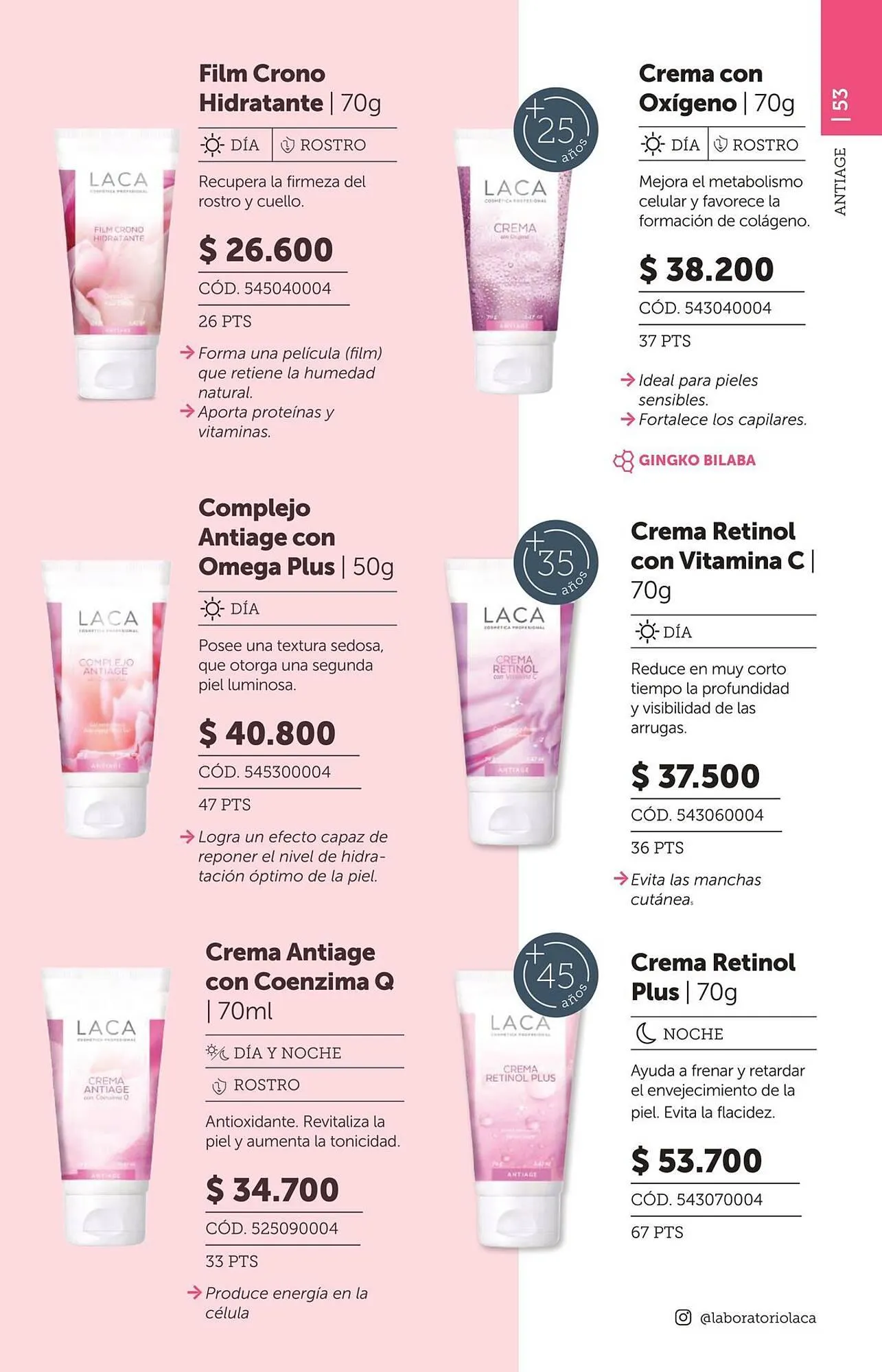 Ofertas de Catálogo Laboratorio LACA 11 de marzo al 31 de marzo 2026 - Página 53 del catálogo
