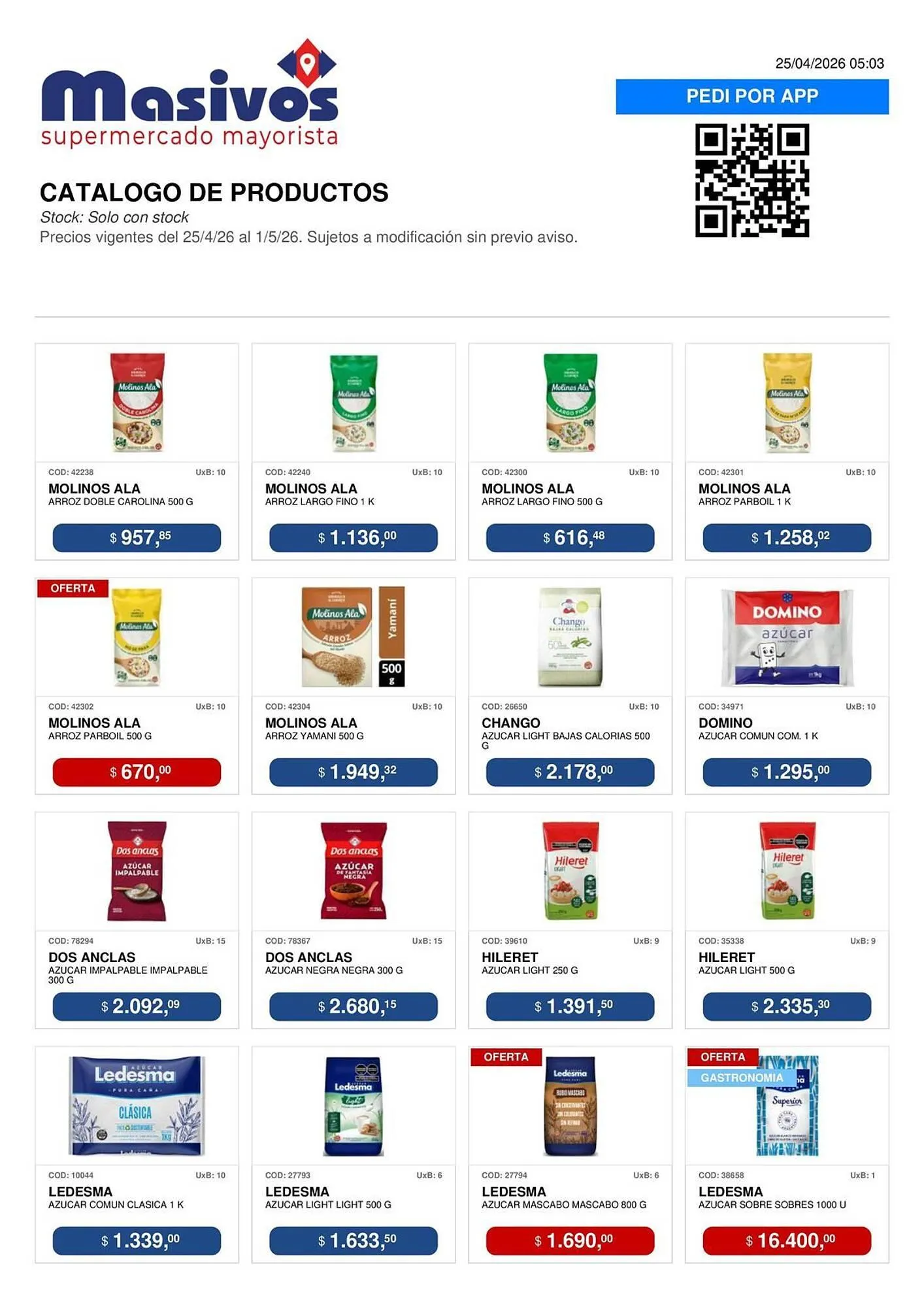 Ofertas de Catálogo Masivos 25 de abril al 1 de mayo 2026 - Página 8 del catálogo