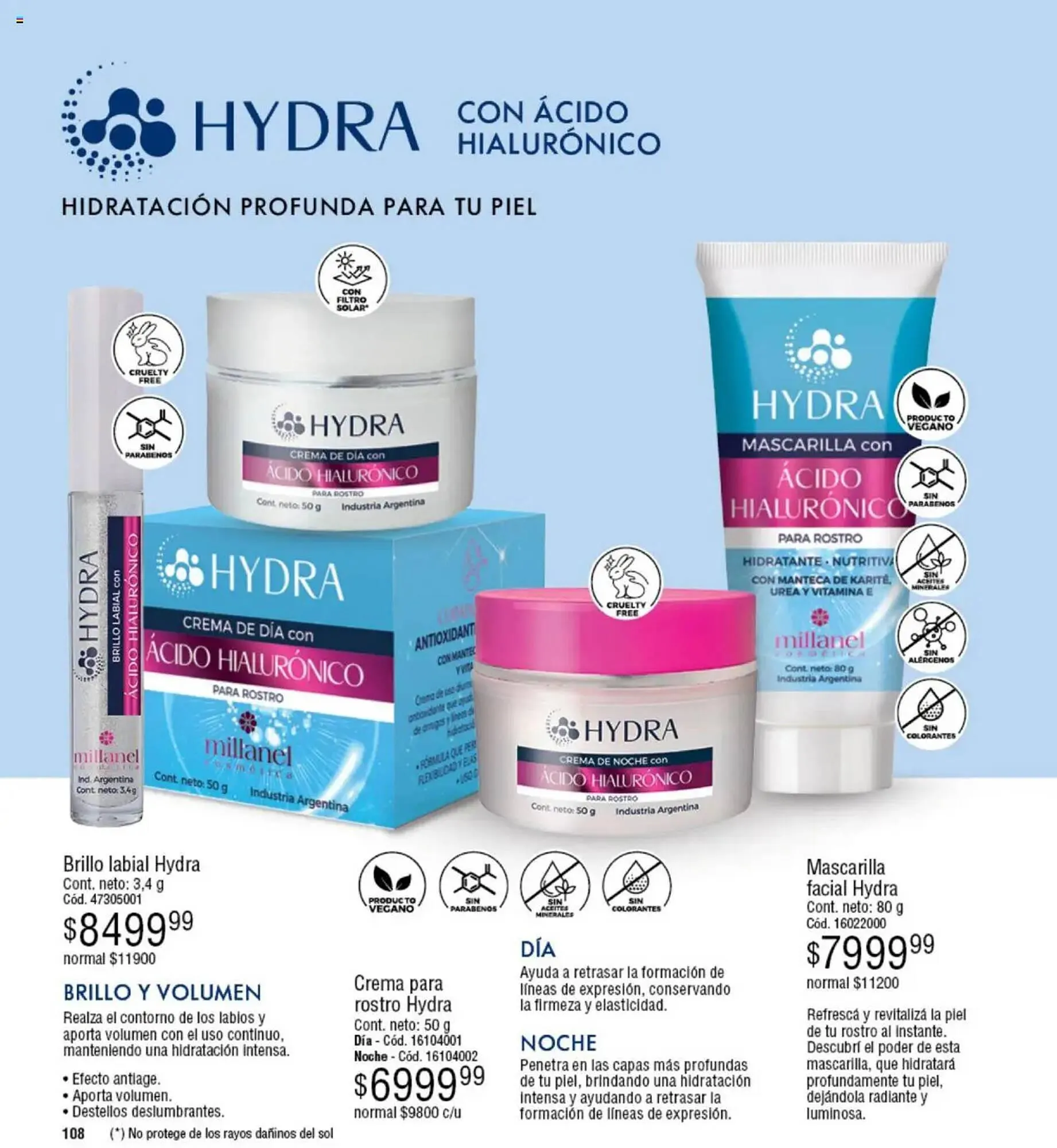 Ofertas de Catálogo Millanel Cosmética 21 de julio al 18 de agosto 2025 - Página 108 del catálogo