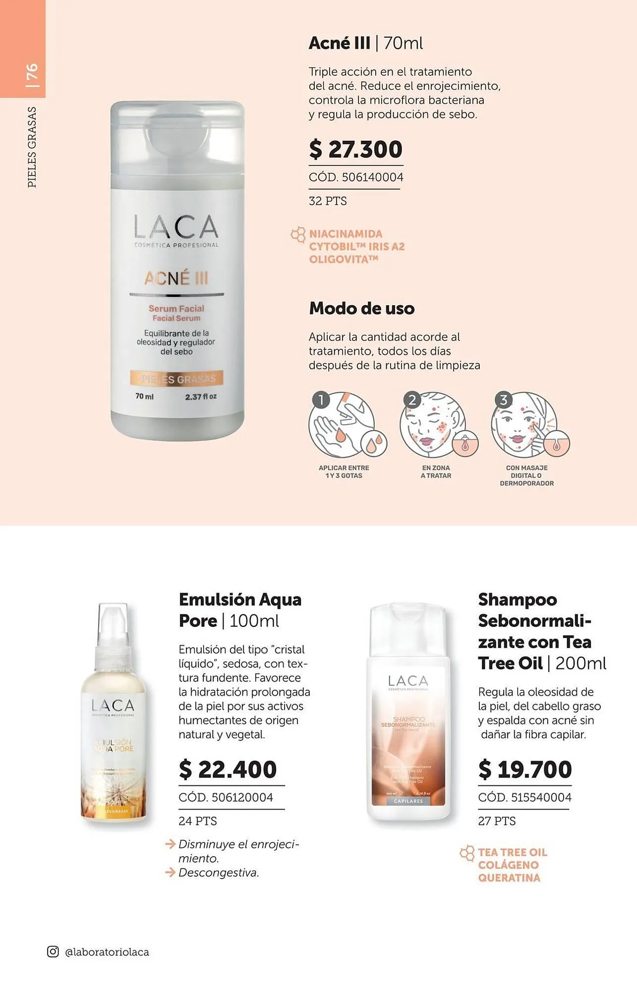 Ofertas de Catálogo Laboratorio LACA 3 de octubre al 31 de enero 2026 - Página 76 del catálogo