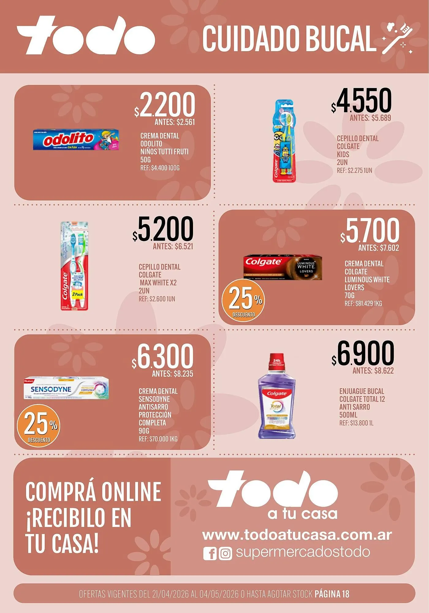 Ofertas de Catálogo Supermercados Todo 21 de abril al 4 de mayo 2026 - Página 18 del catálogo