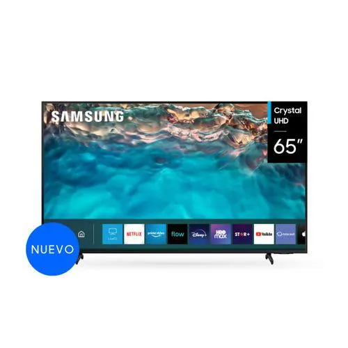 Smart TV LED 65" Samsung UN65BU8000GCZB 4K UHD