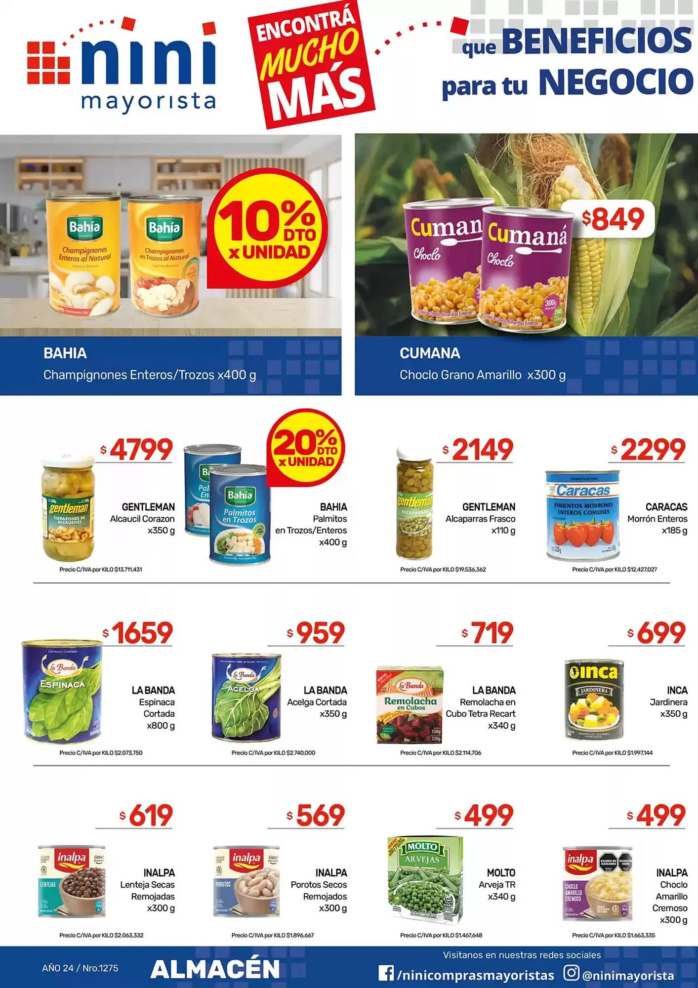 Ofertas de Catálogo Nini Mayorista 1 de octubre al 15 de octubre 2024 - Página 18 del catálogo