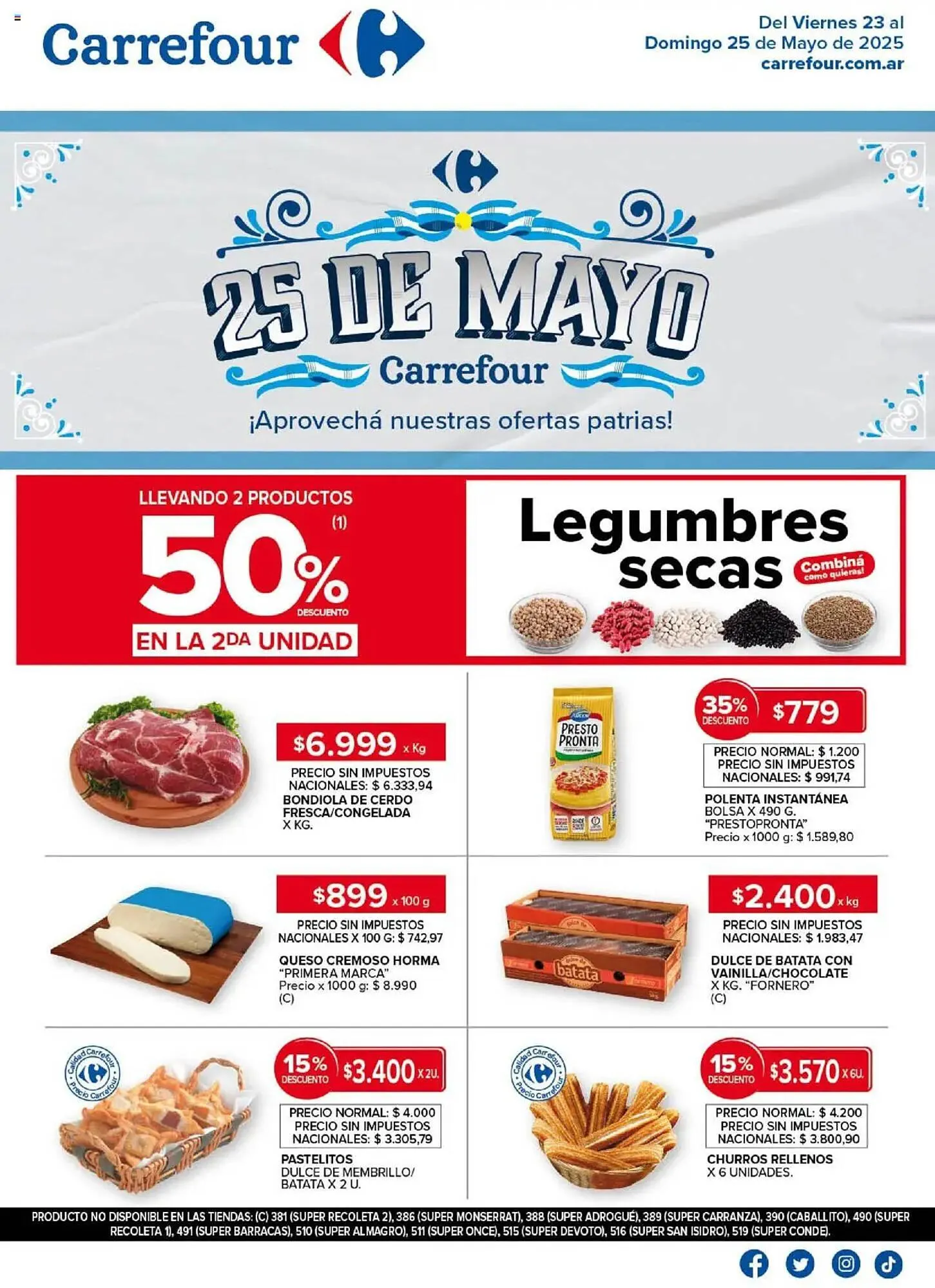 Ofertas de Catálogo Carrefour 23 de mayo al 26 de mayo 2025 - Página 1 del catálogo