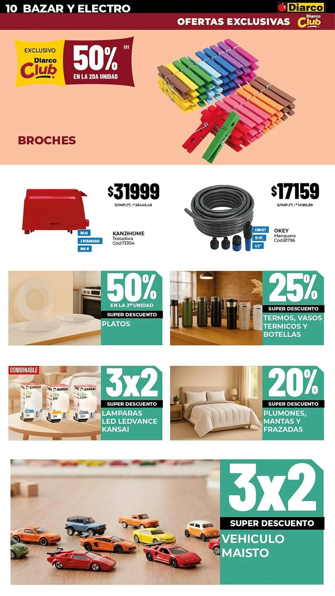 Ofertas de Catálogo Diarco 4 de mayo al 8 de mayo 2026 - Página 10 del catálogo