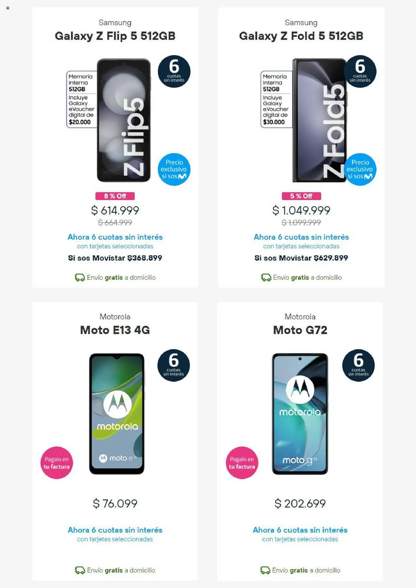 Ofertas de Catálogo Movistar 18 de agosto al 14 de septiembre 2023 - Página 2 del catálogo