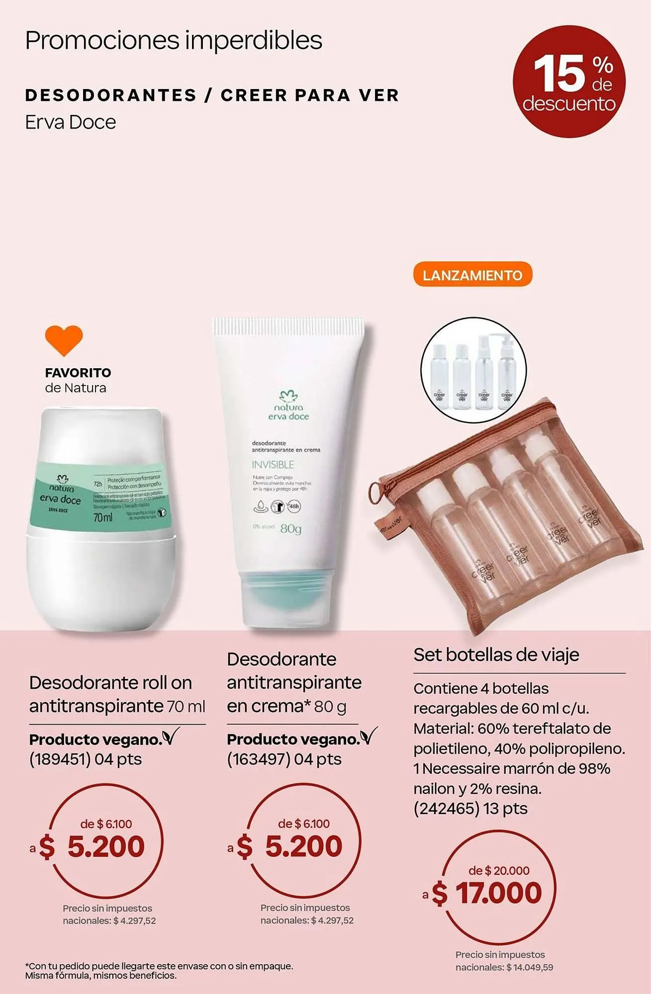 Ofertas de Catálogo Natura 1 de julio al 31 de julio 2026 - Página 58 del catálogo