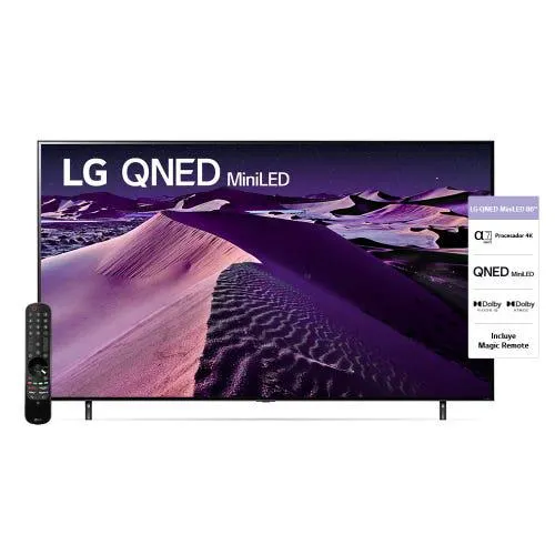 Smart TV LED 86" LG 86QNED85SQA 4K Ultra HD