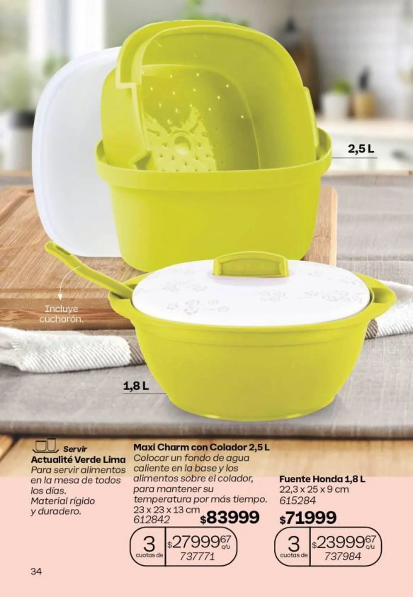 Ofertas de Catálogo Tupperware 15 de abril al 30 de abril 2025 - Página 35 del catálogo