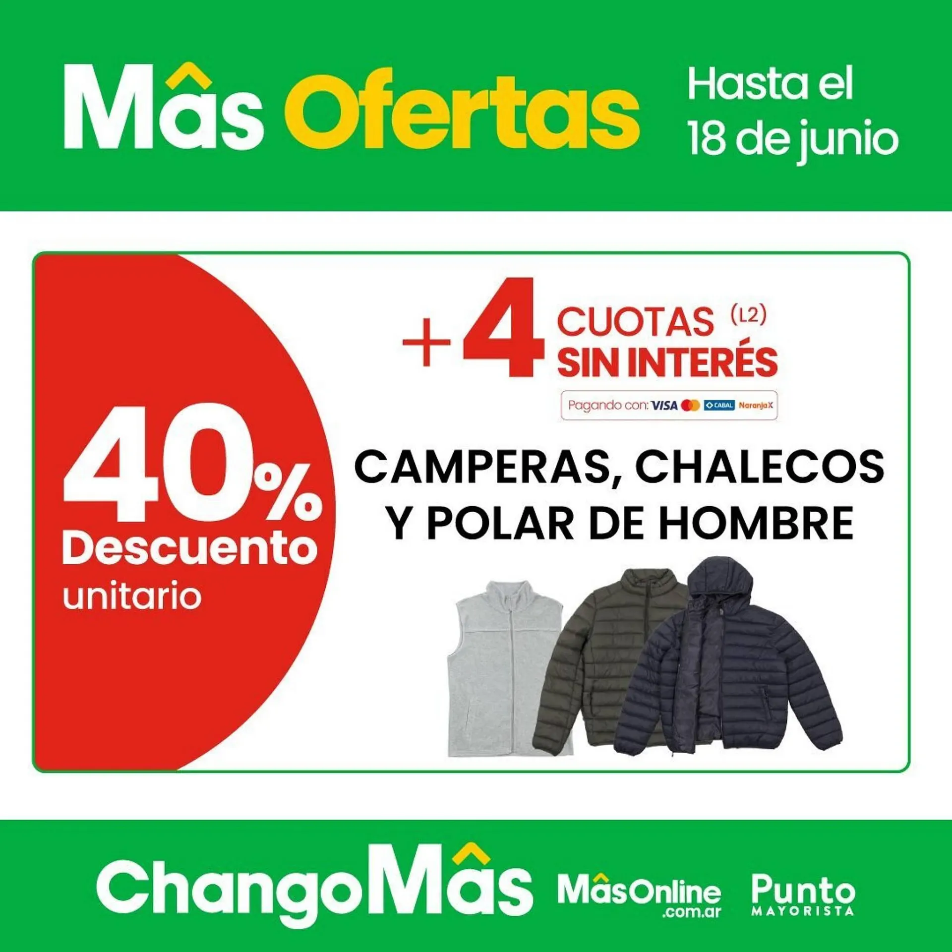 Ofertas de Catálogo Changomas 13 de junio al 18 de junio 2025 - Página 1 del catálogo