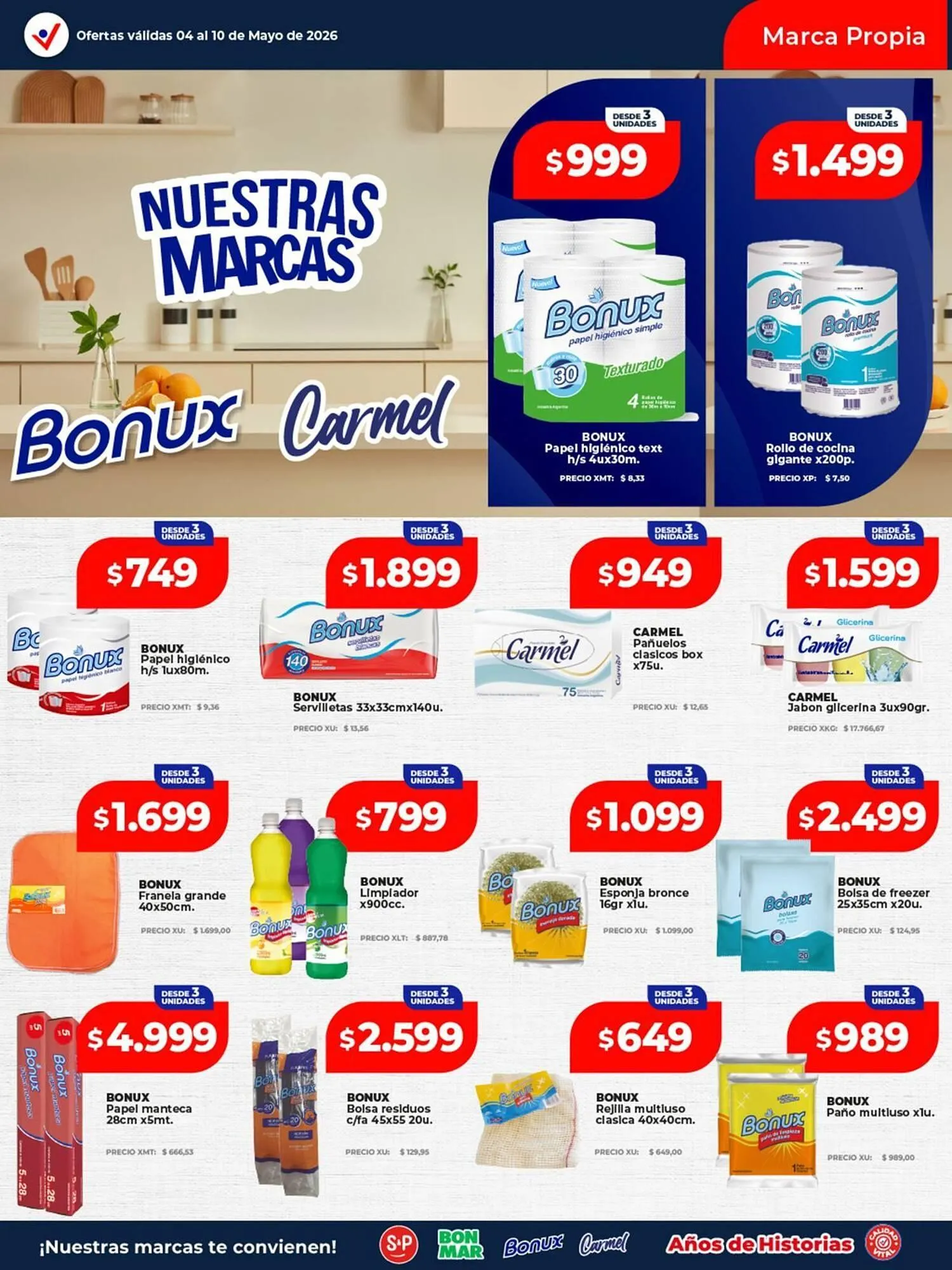 Ofertas de Catálogo Supermayorista Vital 4 de mayo al 10 de mayo 2026 - Página 9 del catálogo