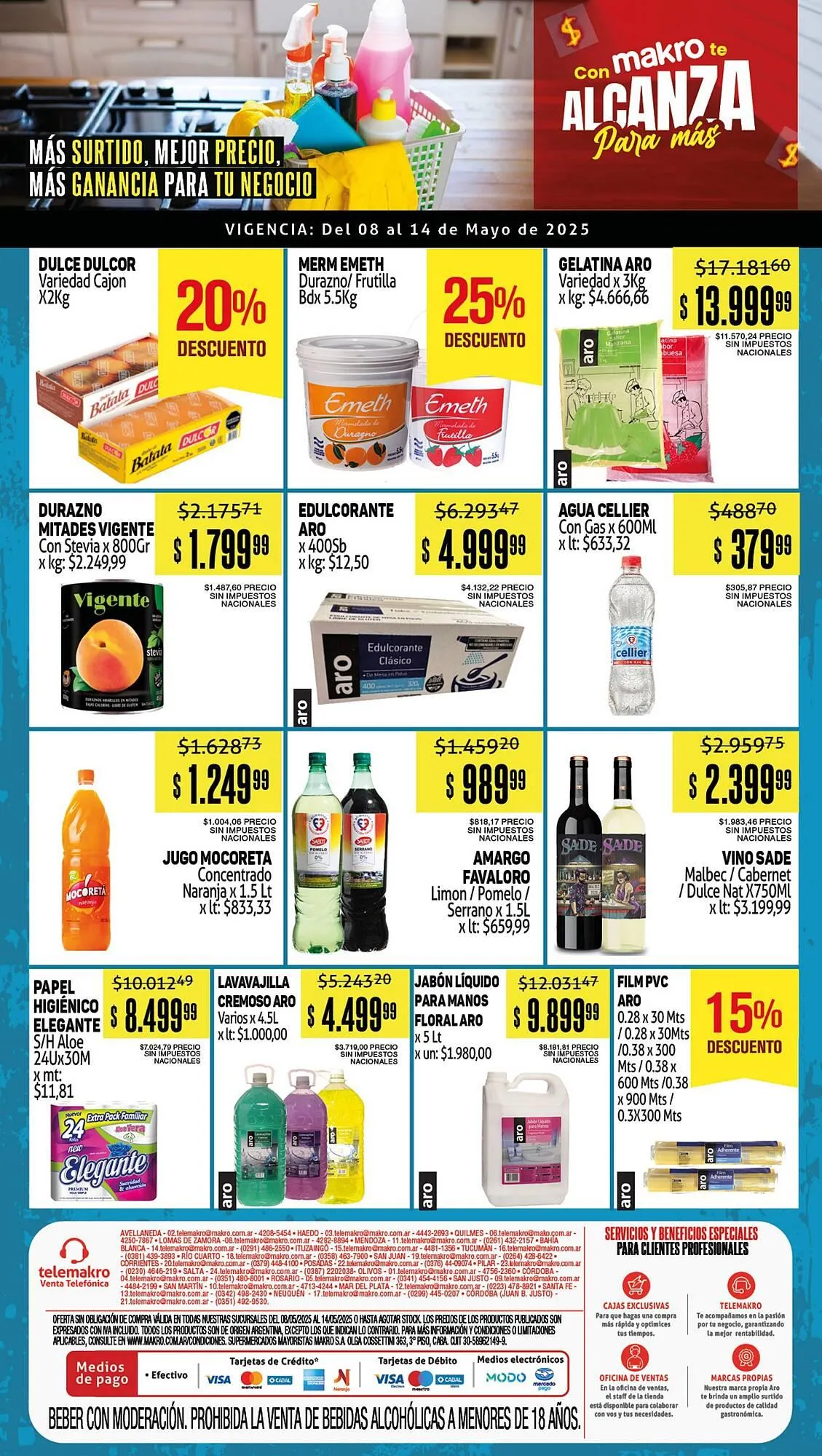 Ofertas de Catálogo Makro 8 de mayo al 14 de mayo 2025 - Página 3 del catálogo