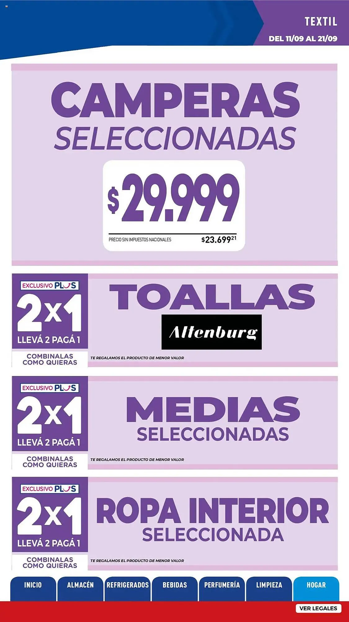 Ofertas de Catálogo La Anonima 11 de septiembre al 21 de septiembre 2025 - Página 37 del catálogo