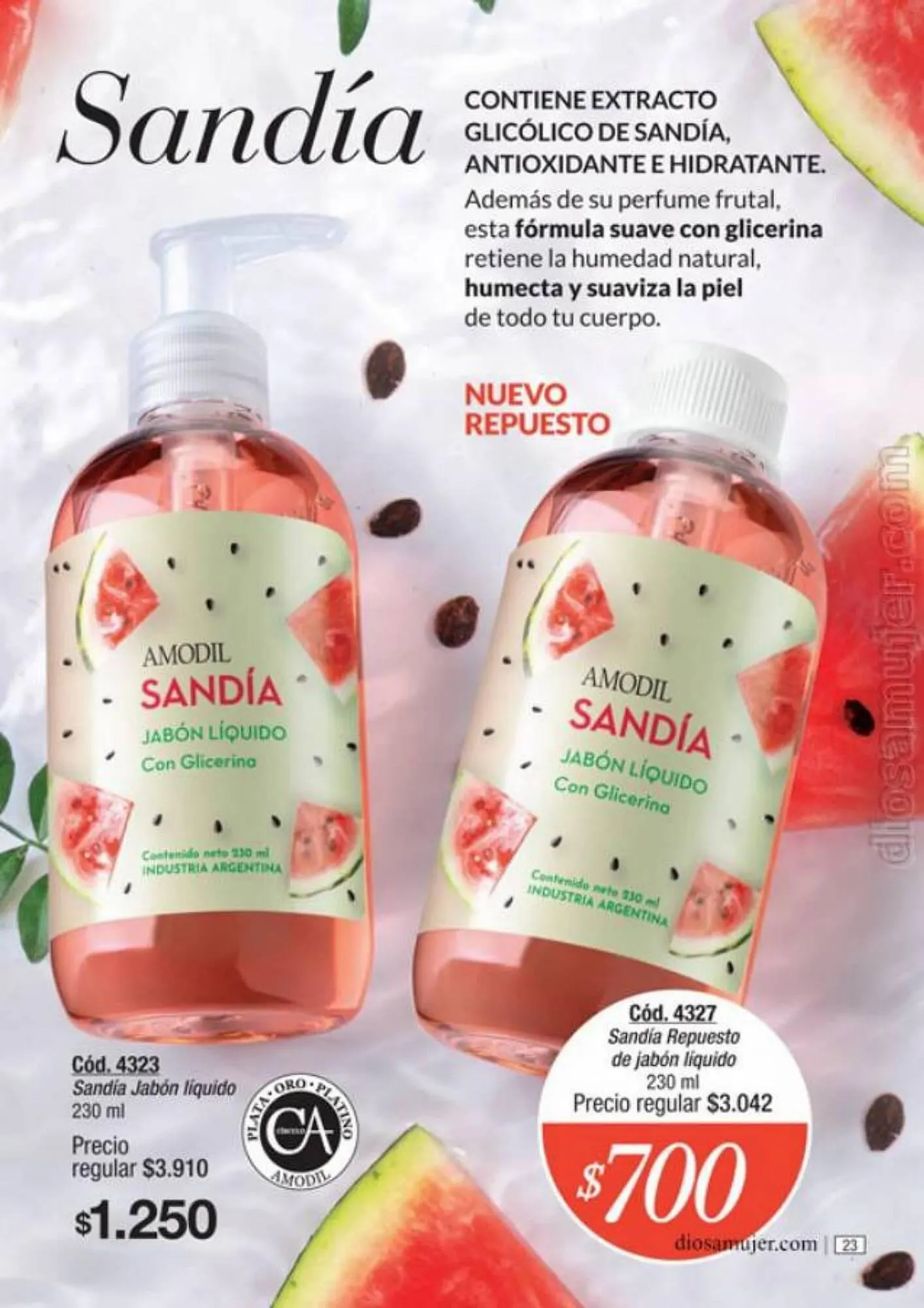 Ofertas de Catálogo Amodil 6 de septiembre al 10 de octubre 2023 - Página 23 del catálogo