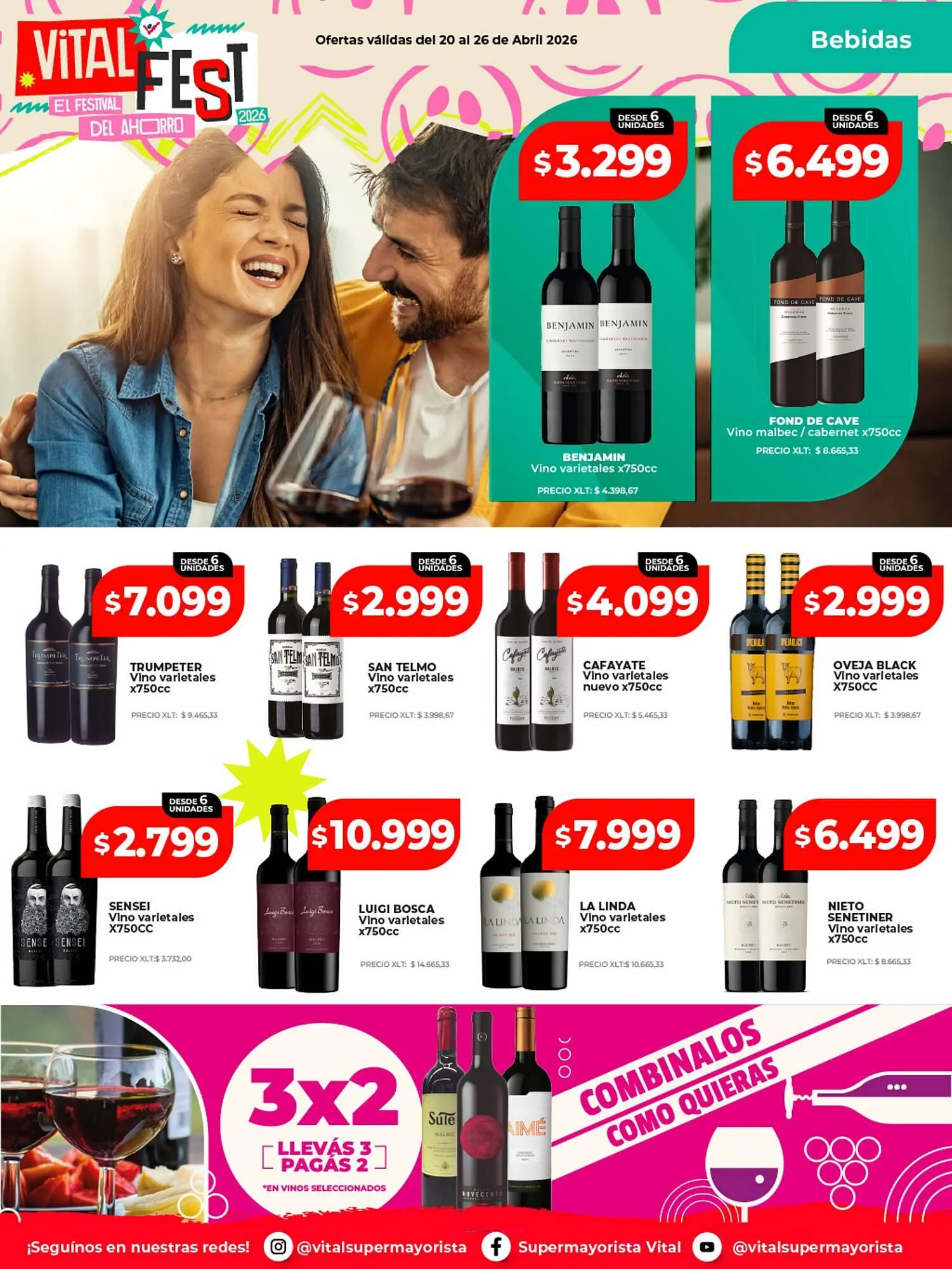 Ofertas de Catálogo Supermayorista Vital 20 de abril al 26 de abril 2026 - Página 22 del catálogo