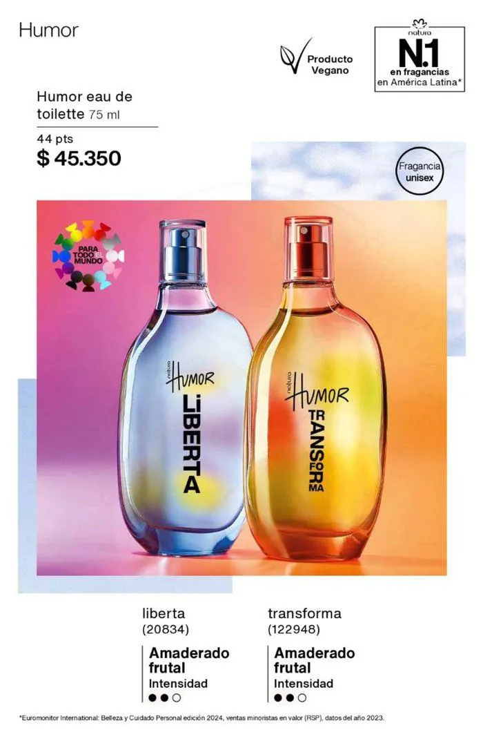 Ofertas de Catálogo Natura  3 de septiembre al 30 de septiembre 2024 - Página 97 del catálogo