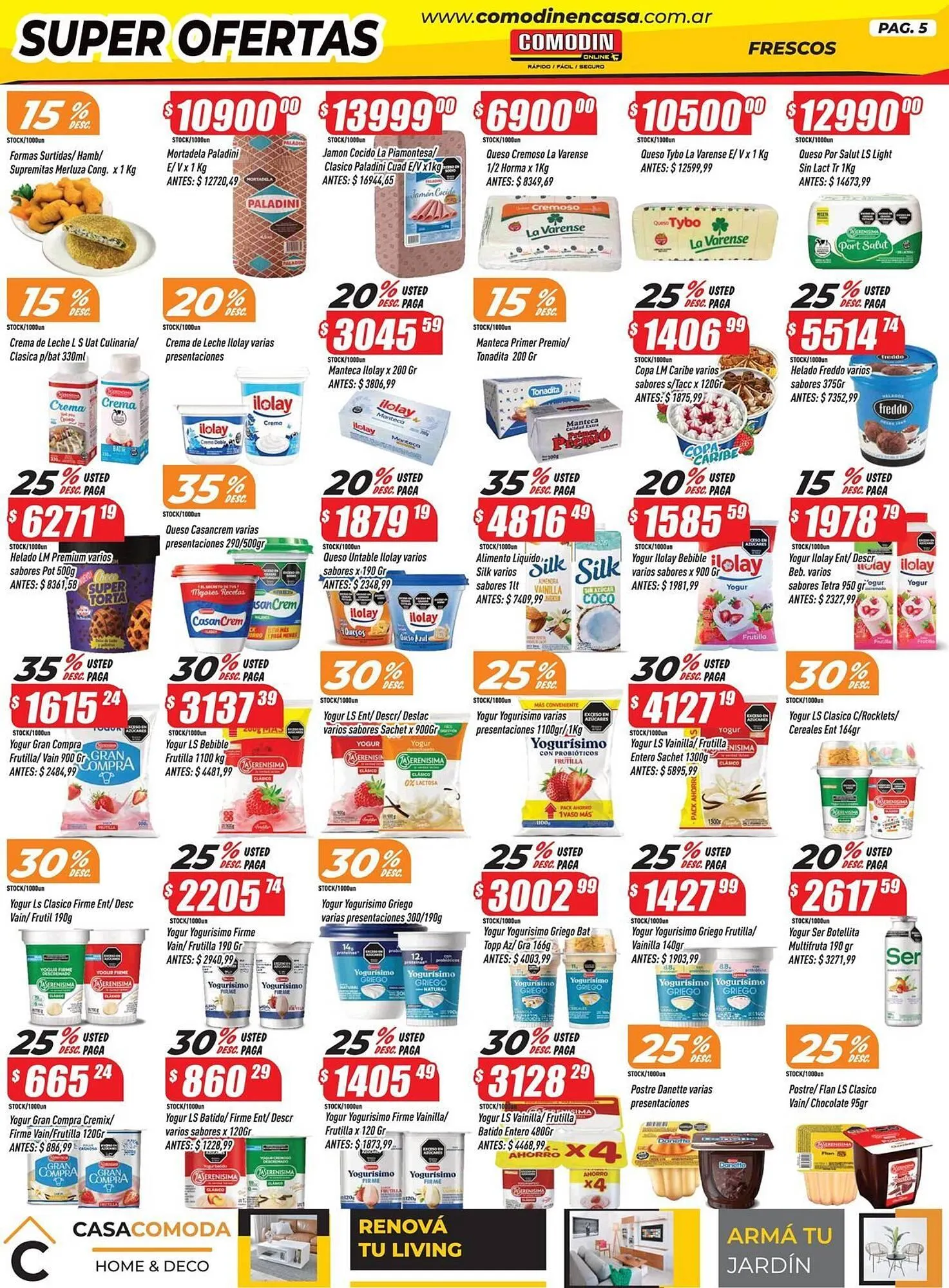 Ofertas de Catálogo Supermercados Comodin 12 de enero al 18 de enero 2026 - Página 5 del catálogo