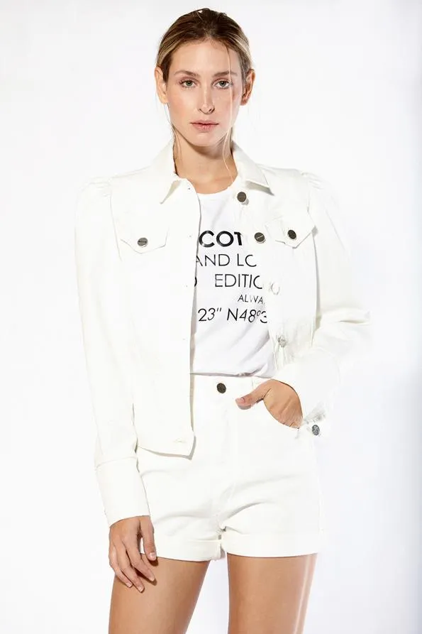 Campera Princess Blanca