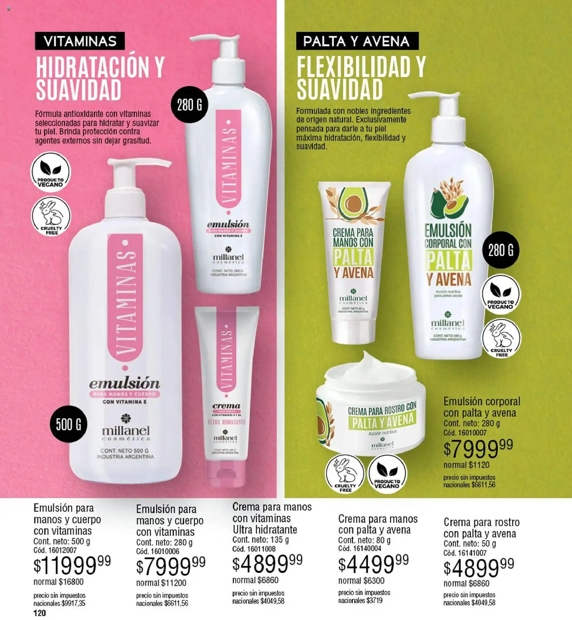 Ofertas de Catálogo Millanel Cosmética 30 de marzo al 27 de abril 2026 - Página 120 del catálogo