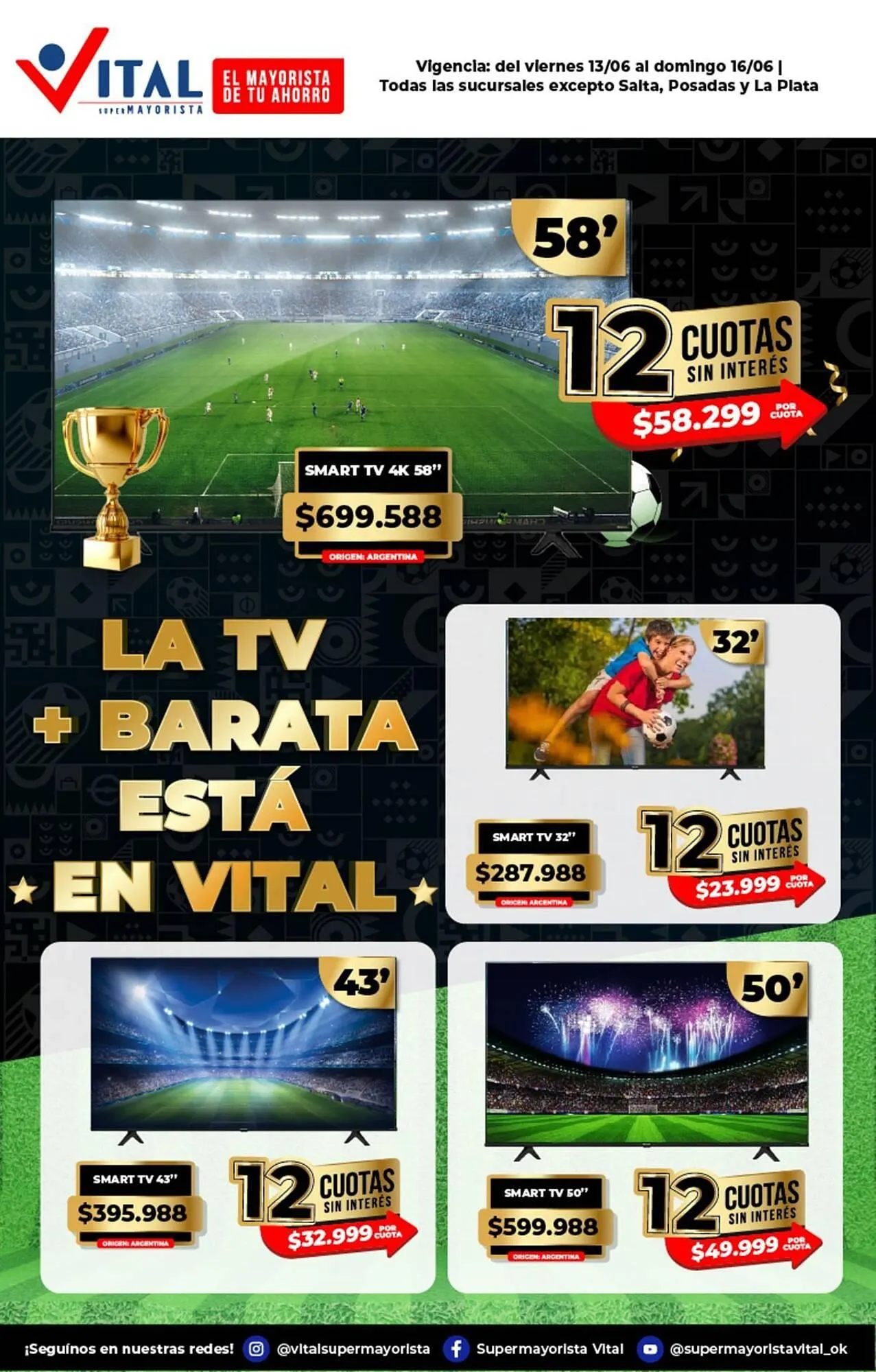Ofertas de Catálogo Supermayorista Vital 13 de junio al 16 de junio 2025 - Página 3 del catálogo