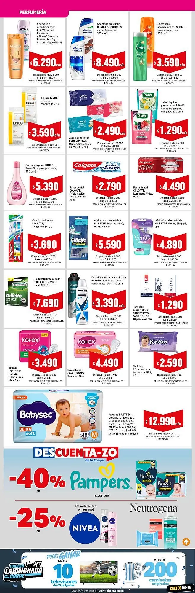 Ofertas de Catálogo Cooperativa Obrera 16 de abril al 29 de abril 2026 - Página 6 del catálogo