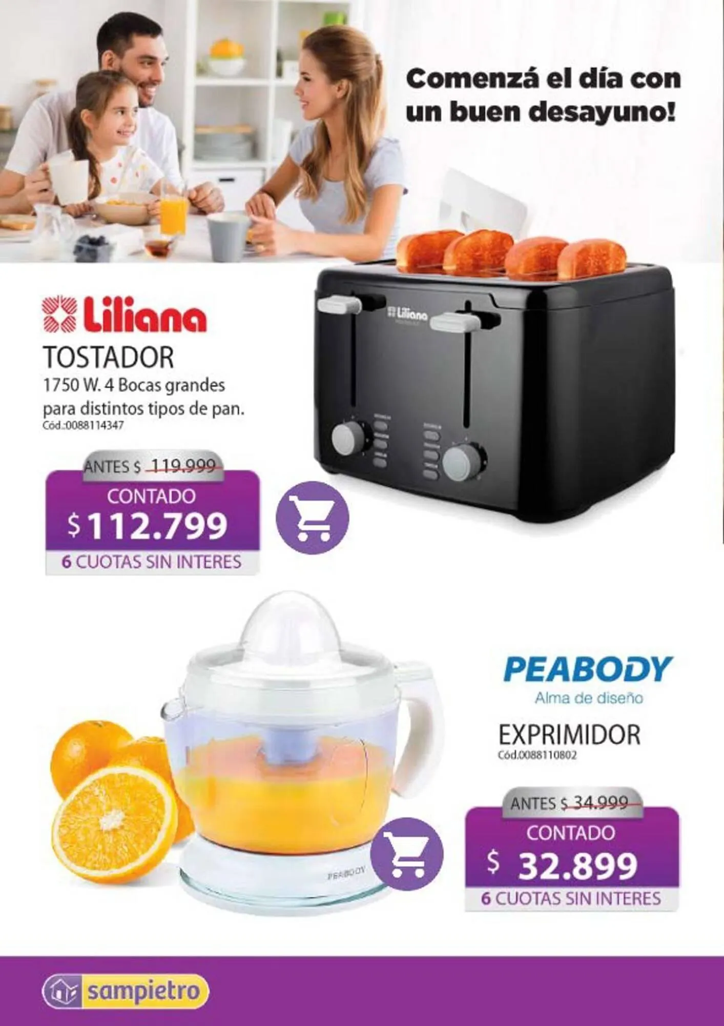 Ofertas de Catálogo Sampietro 5 de marzo al 15 de marzo 2025 - Página 18 del catálogo