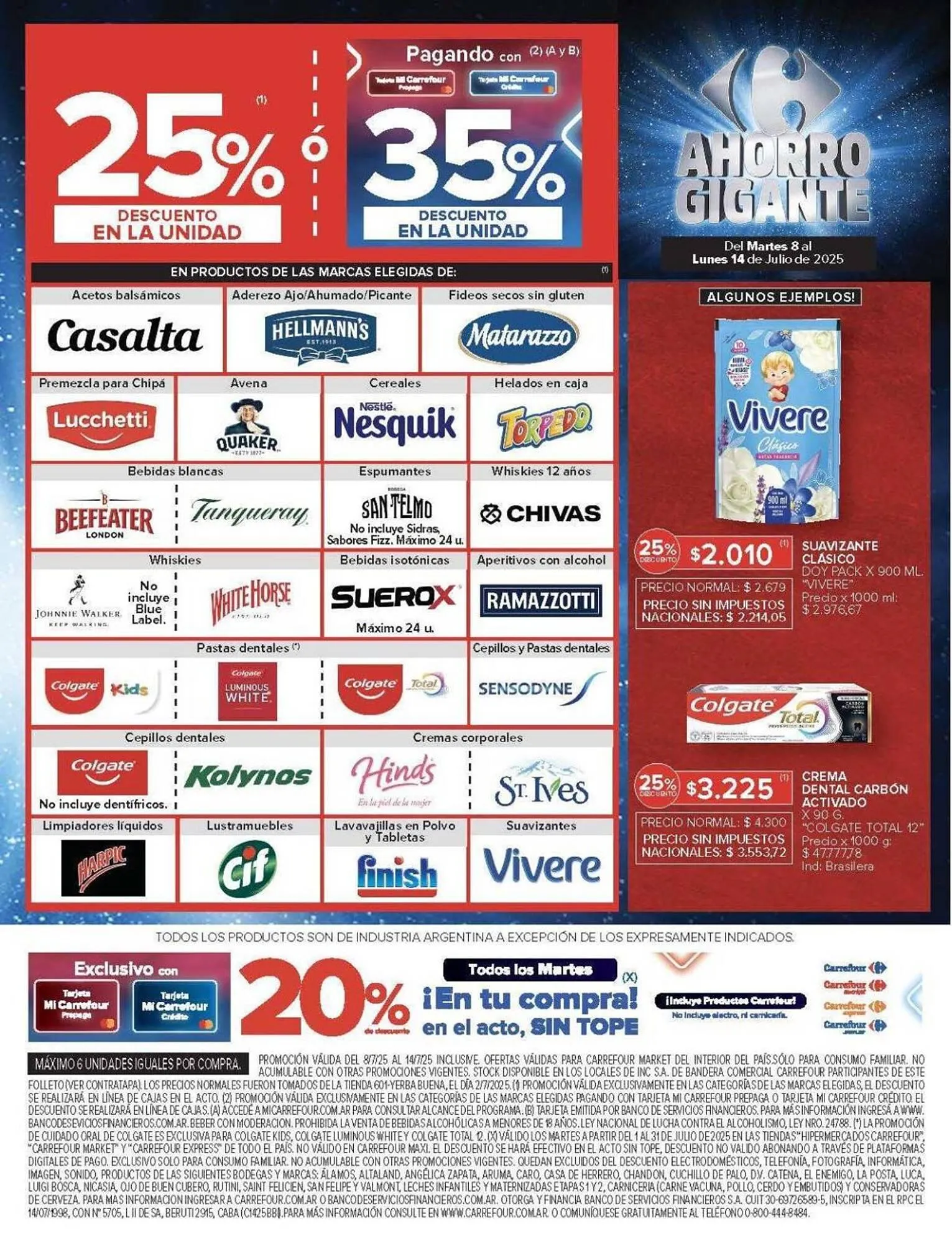 Ofertas de Catálogo Carrefour 8 de julio al 14 de julio 2025 - Página 41 del catálogo