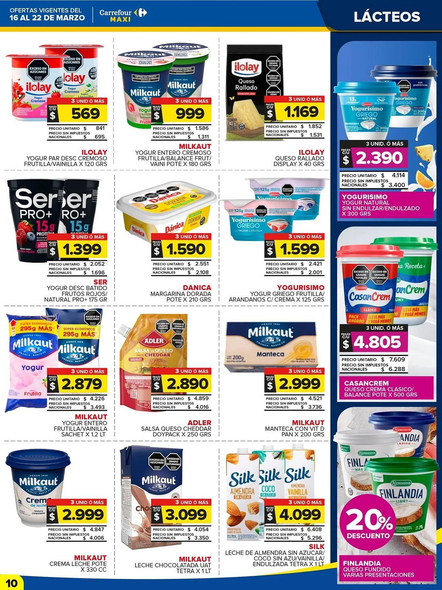 Ofertas de Folleto Carrefour Maxi 16 de marzo al 23 de marzo 2026 - Página 10 del catálogo